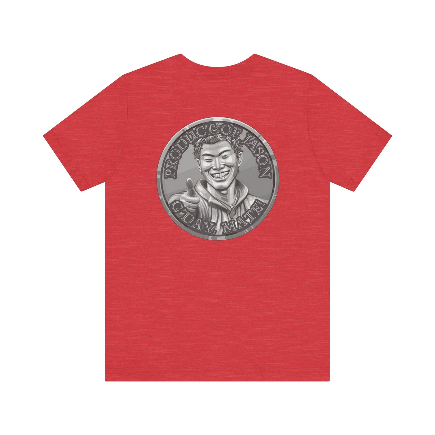 Silver Spirit Coin I Went to a Magical Alternate Universe and All I Got was Vast Cosmic Power T-Shirt He Who Fights With Monsters Asano