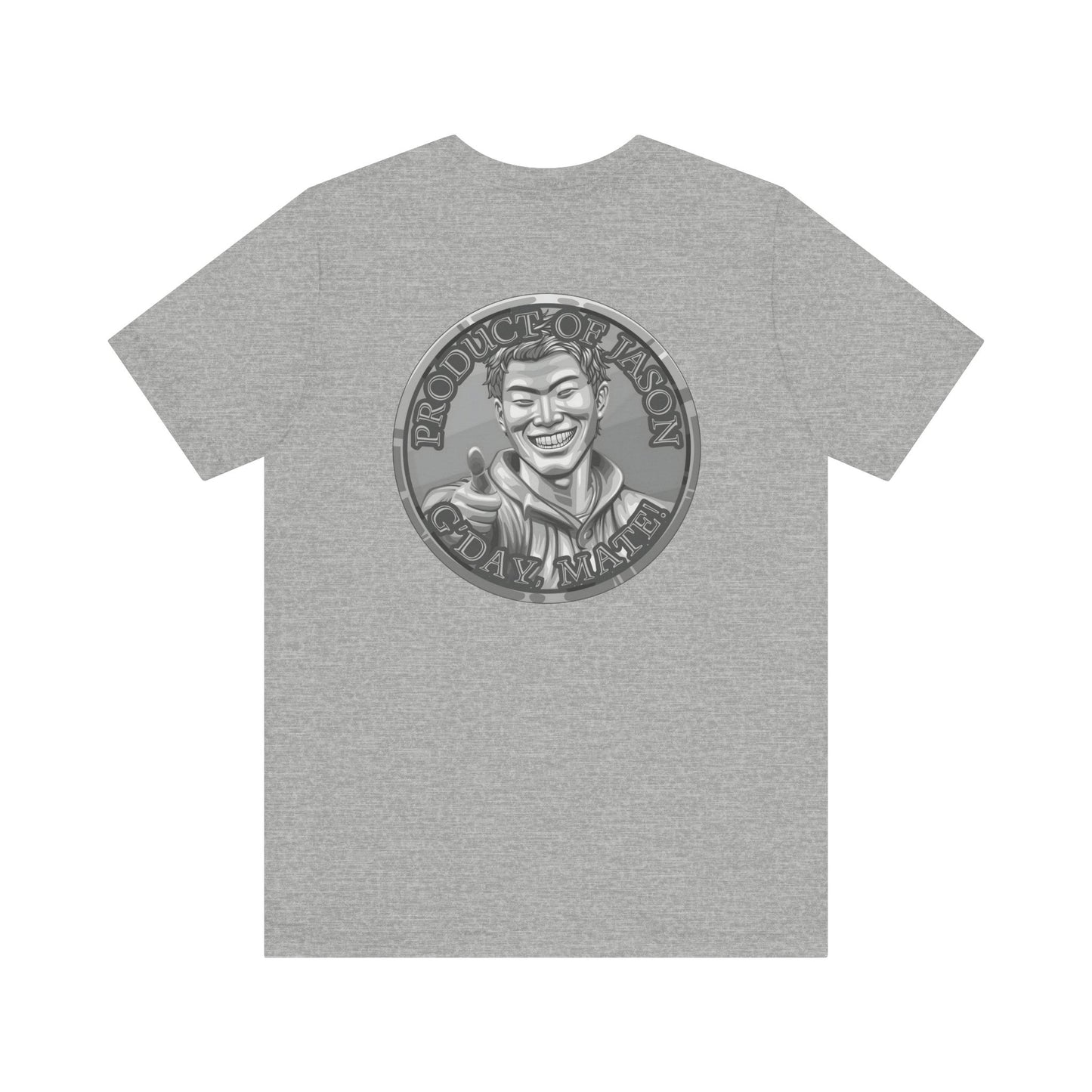 Silver Spirit Coin I Went to a Magical Alternate Universe and All I Got was Vast Cosmic Power T-Shirt He Who Fights With Monsters Asano