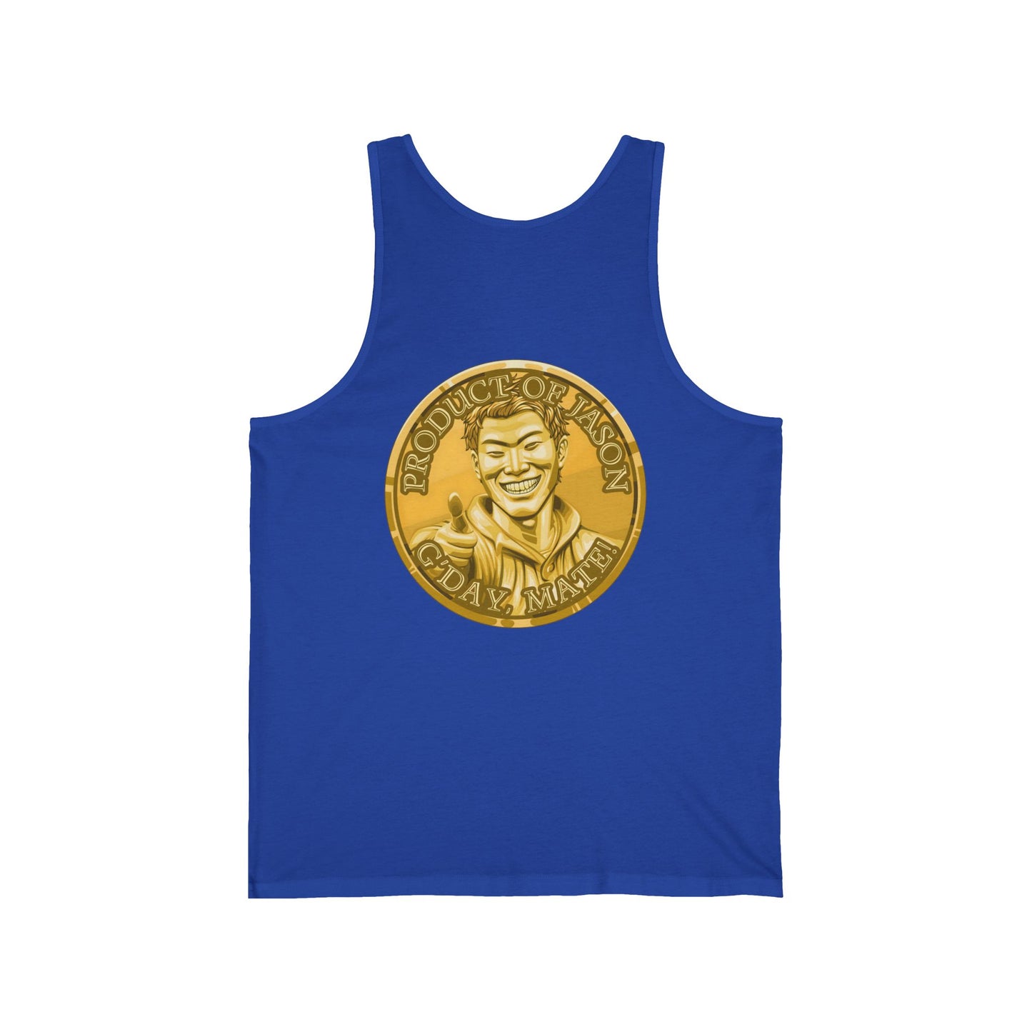 Gold Spirit Coin I Went to a Magical Alternate Universe and All I Got was Vast Cosmic Power Tank Top He Who Fights With Monsters Asano