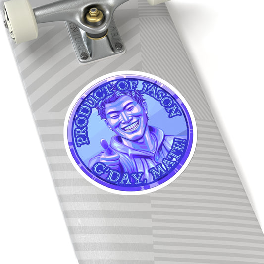 (Indoor) Diamond Spirit Coin Sticker of He Who Fights With Monsters Jason Asano Diamond Coin Sticker G'day Mate Product of Jason Sticker Diamond Rank