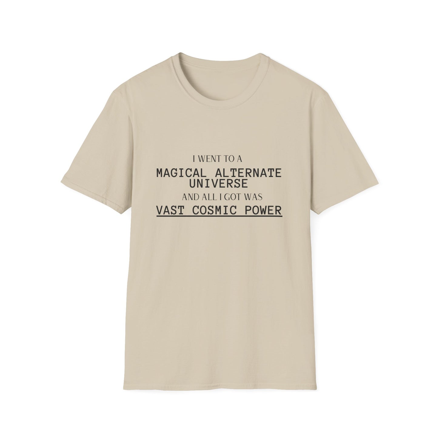 He Who Fights With Monsters Fan Fiction T-Shirt Bronze Rank I went to a MAGICAL ALTERNATE UNIVERSE and all I got was vast cosmic power