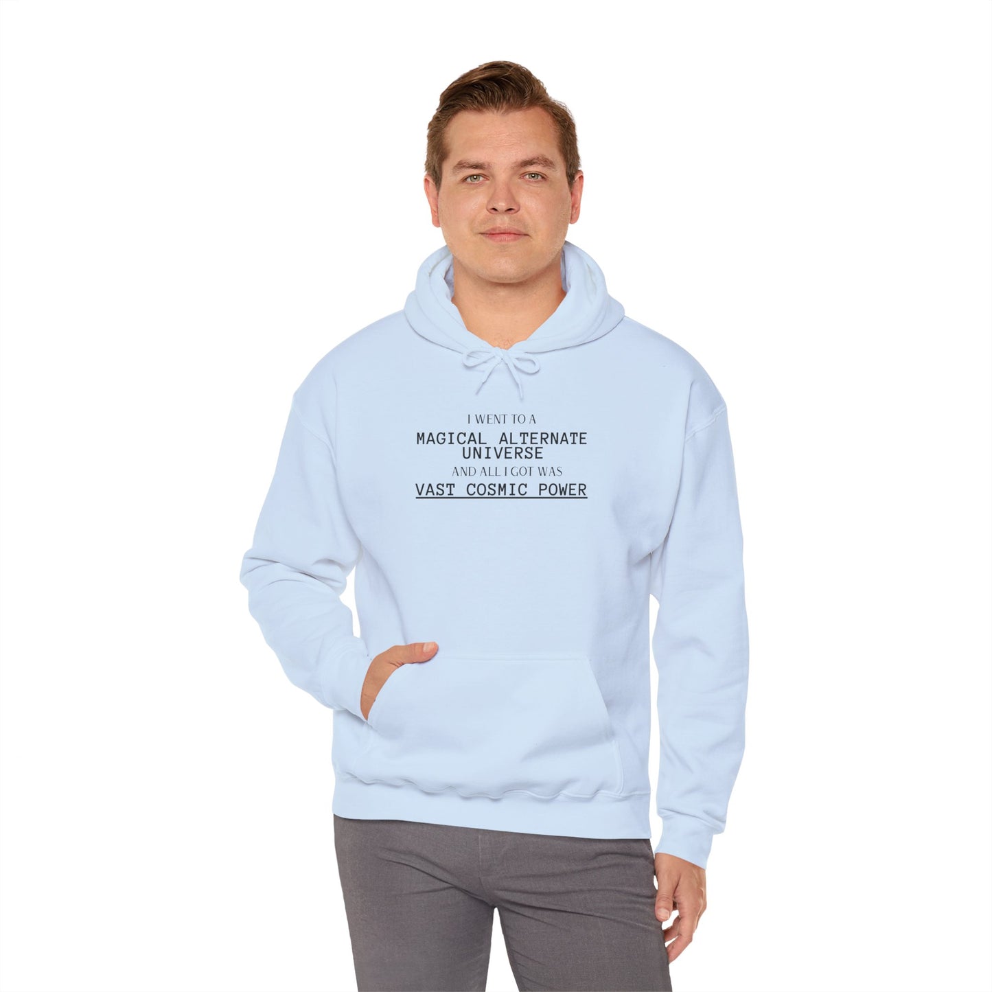 Gold Rank He Who Fights With Monsters Fan Fiction Hoodie  I went to a MAGICAL ALTERNATE UNIVERSE and all I got was Vast Cosmic Power