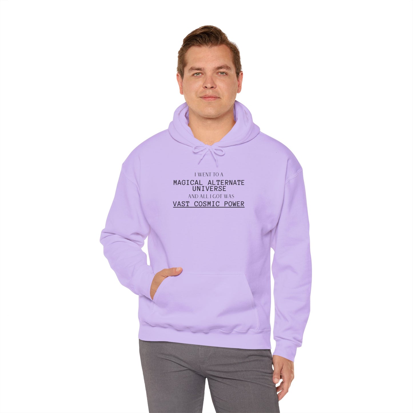 Iron Rank He Who Fights With Monsters Fan Fiction Hoodie I went to a MAGICAL ALTERNATE UNIVERSE and all I got was Vast Cosmic Power