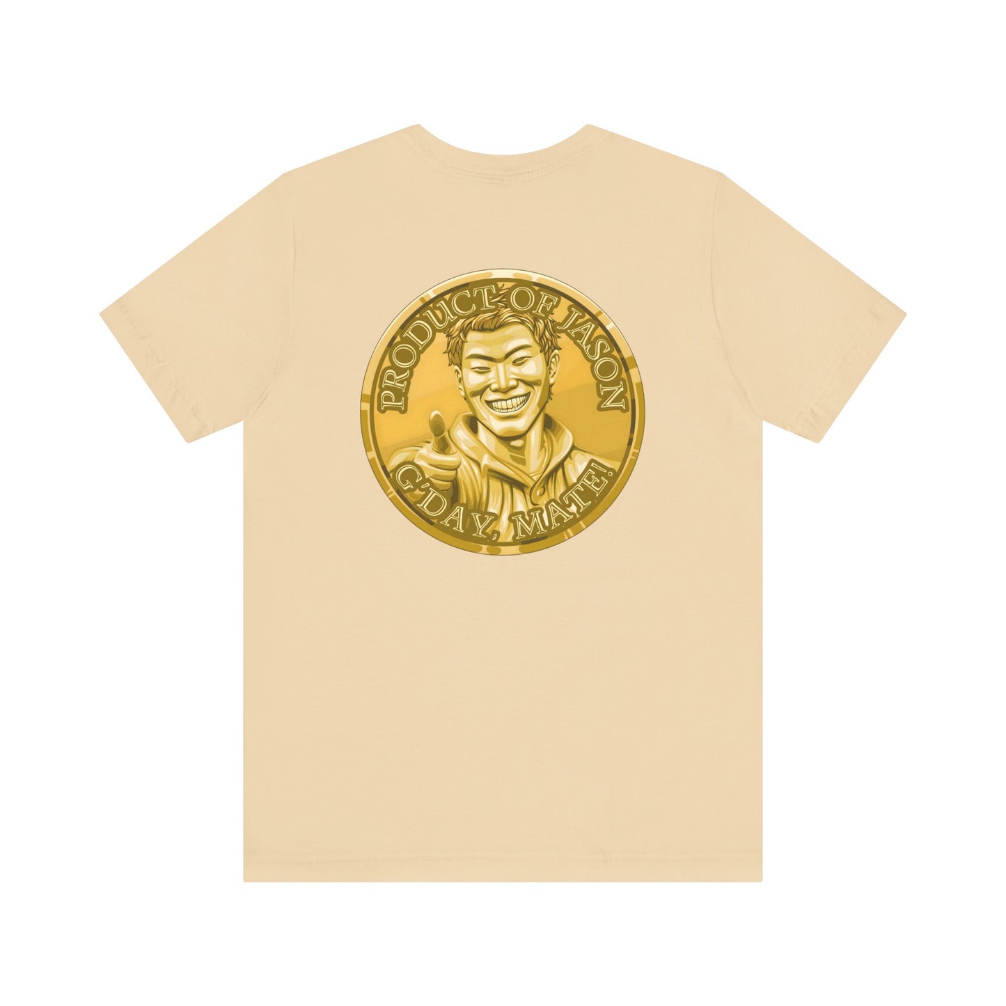 Gold Spirit Coin I Went to a Magical Alternate Universe and All I Got was Vast Cosmic Power T-Shirt He Who Fights With Monsters Asano