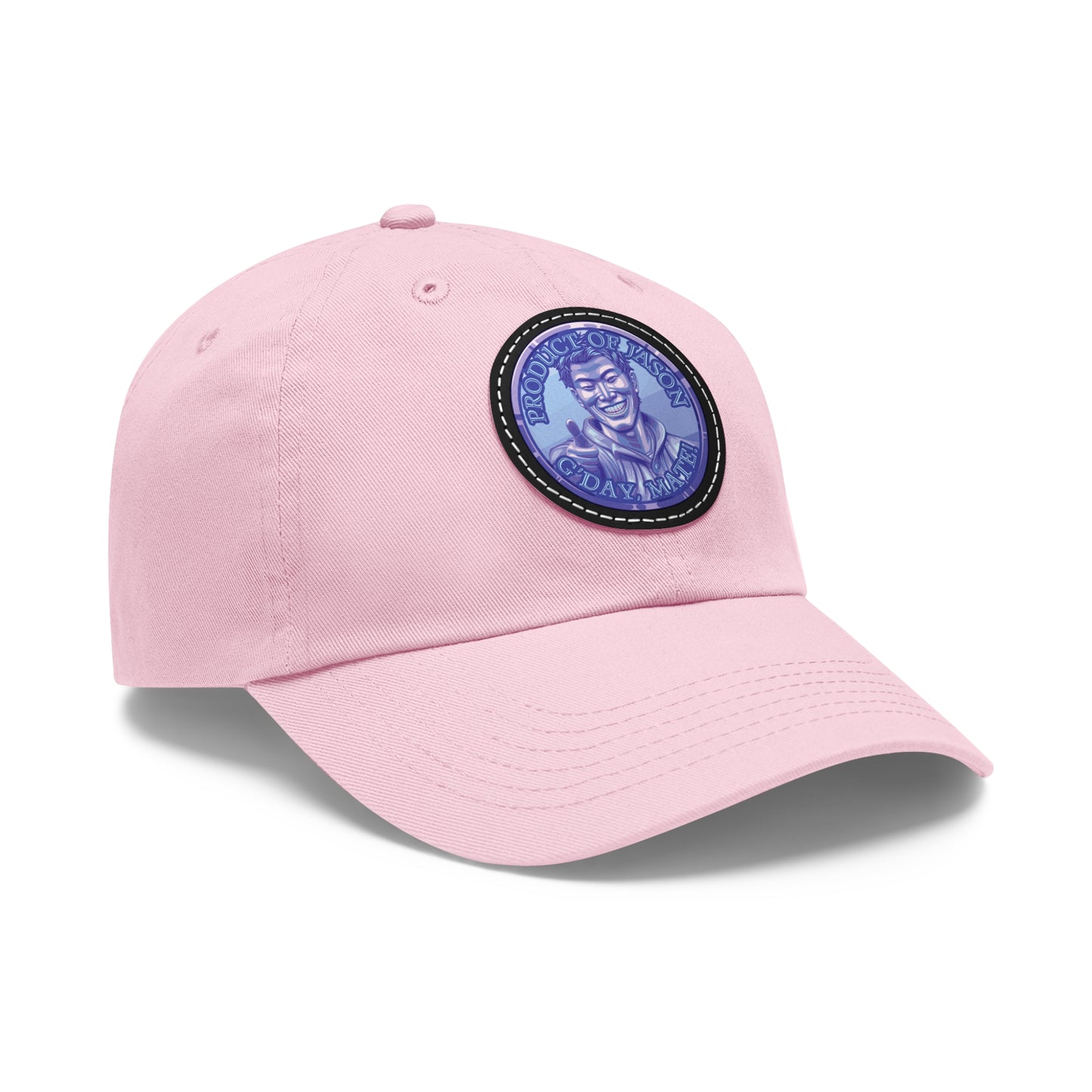 Diamond Spirit Coin Leather Patch Hat of He Who Fights With Monsters Jason Asano Diamond Coin Hat G'day Mate Product of Jason Ha ts