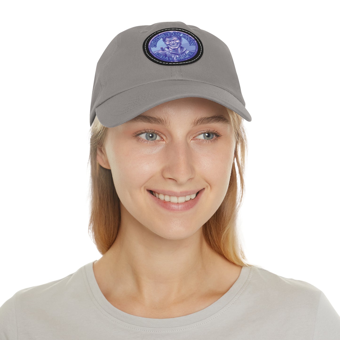 Diamond Spirit Coin Leather Patch Hat of He Who Fights With Monsters Jason Asano Diamond Coin Hat G'day Mate Product of Jason Ha ts
