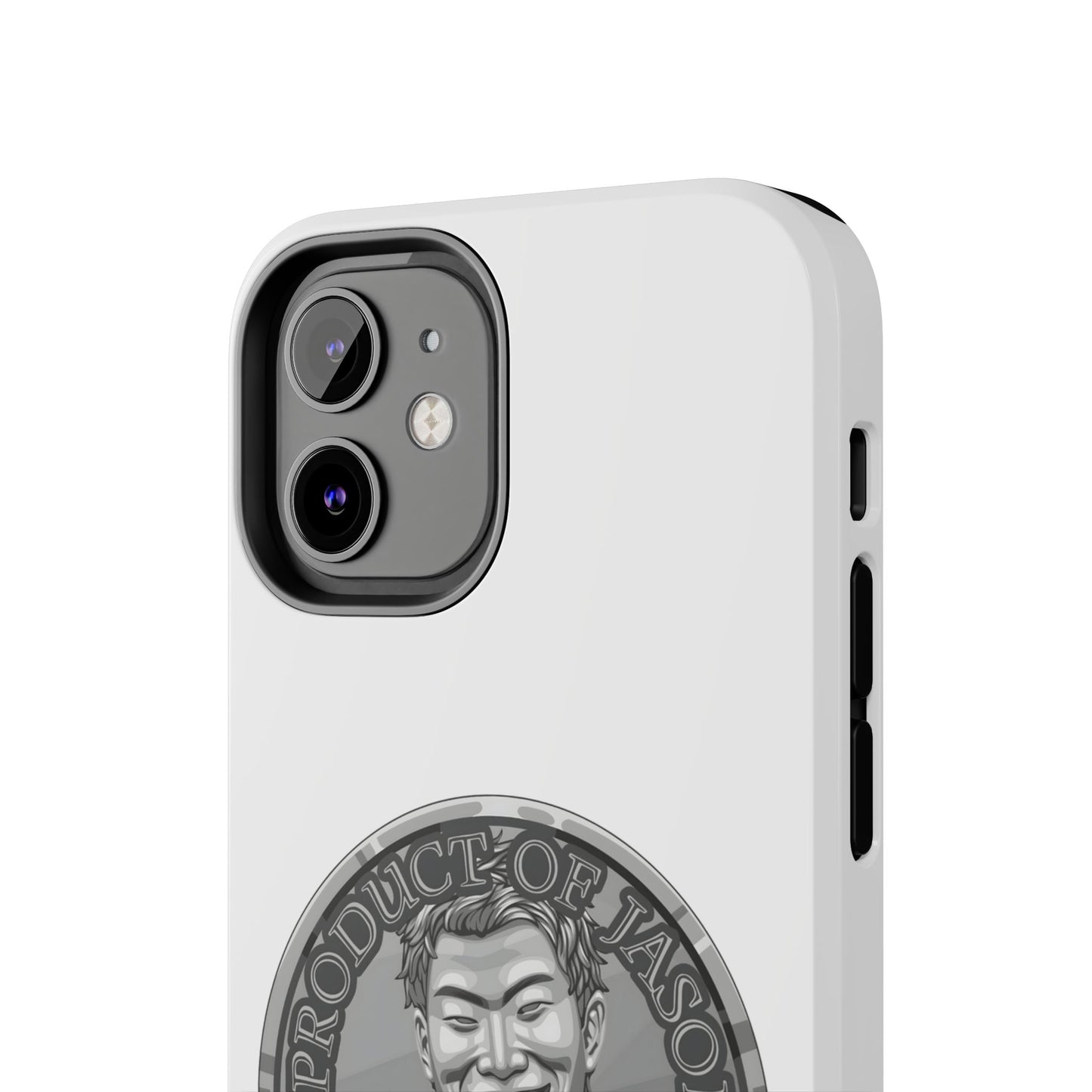 iPhone and Samsung Silver Spirit Coin Tough Phone Case - Durable Protection