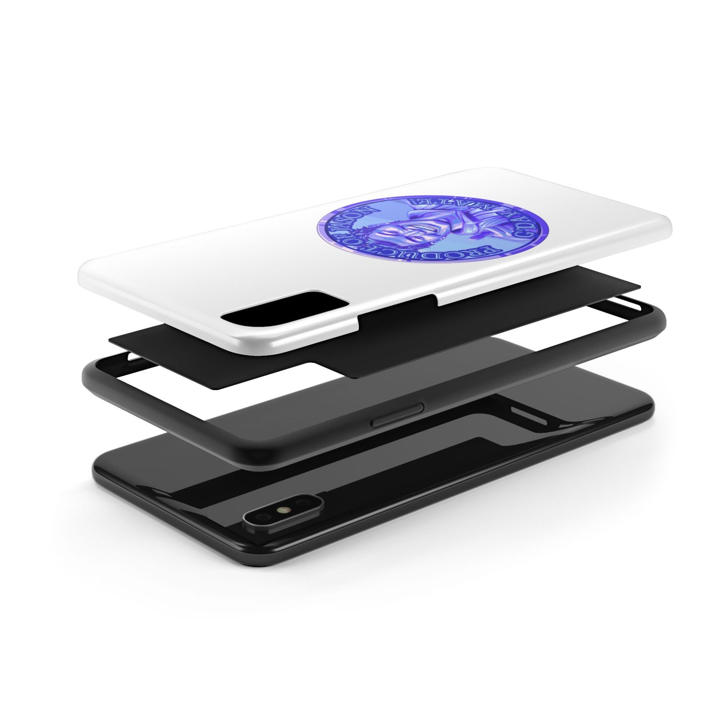 iPhone and Samsung Diamond Spirit Coin Tough Phone Case - Durable Protection