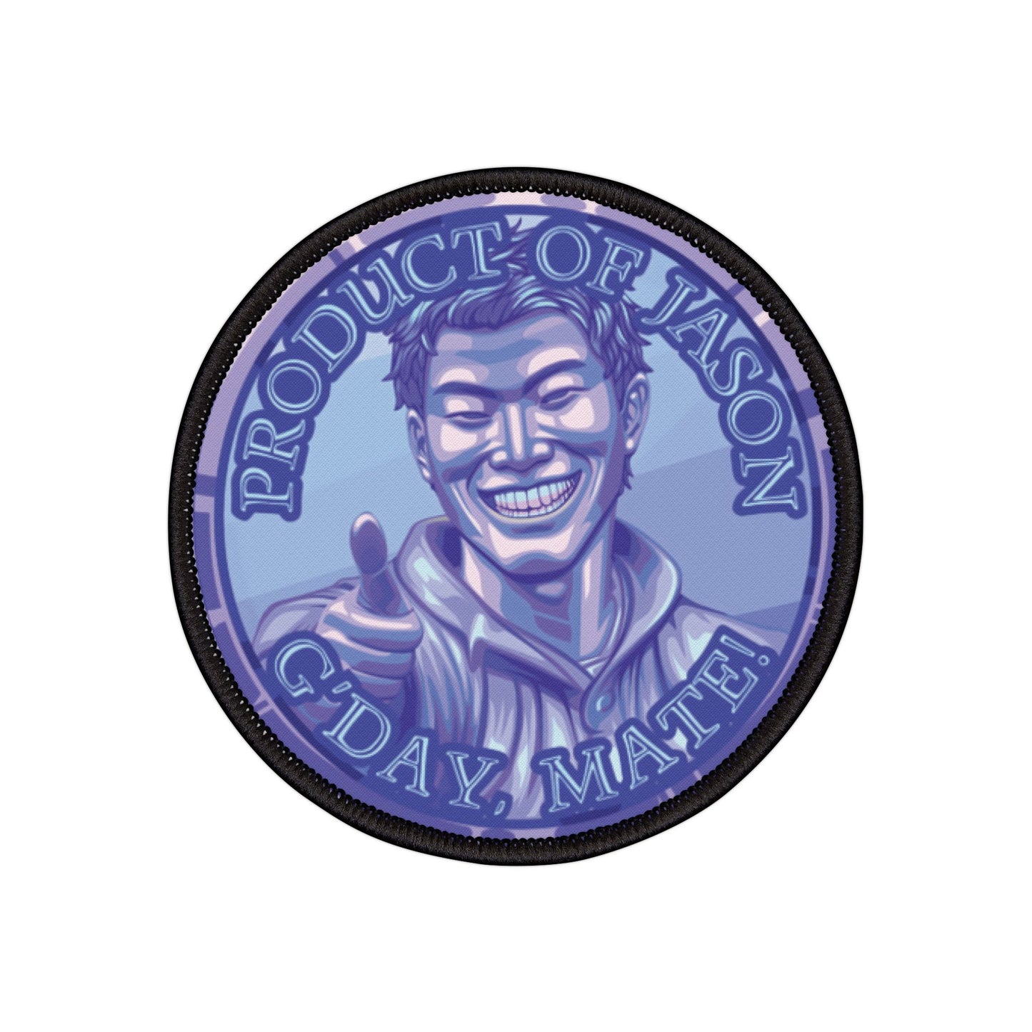 Product of Jason, G'day Mate Diamond Rank Spirit Coin Patch HWFWM Fan Merch Fan Designed Spirit Coin Patch He Who Fights with Monsters