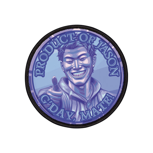 Product of Jason, G'day Mate Diamond Rank Spirit Coin Patch HWFWM Fan Merch Fan Designed Spirit Coin Patch He Who Fights with Monsters