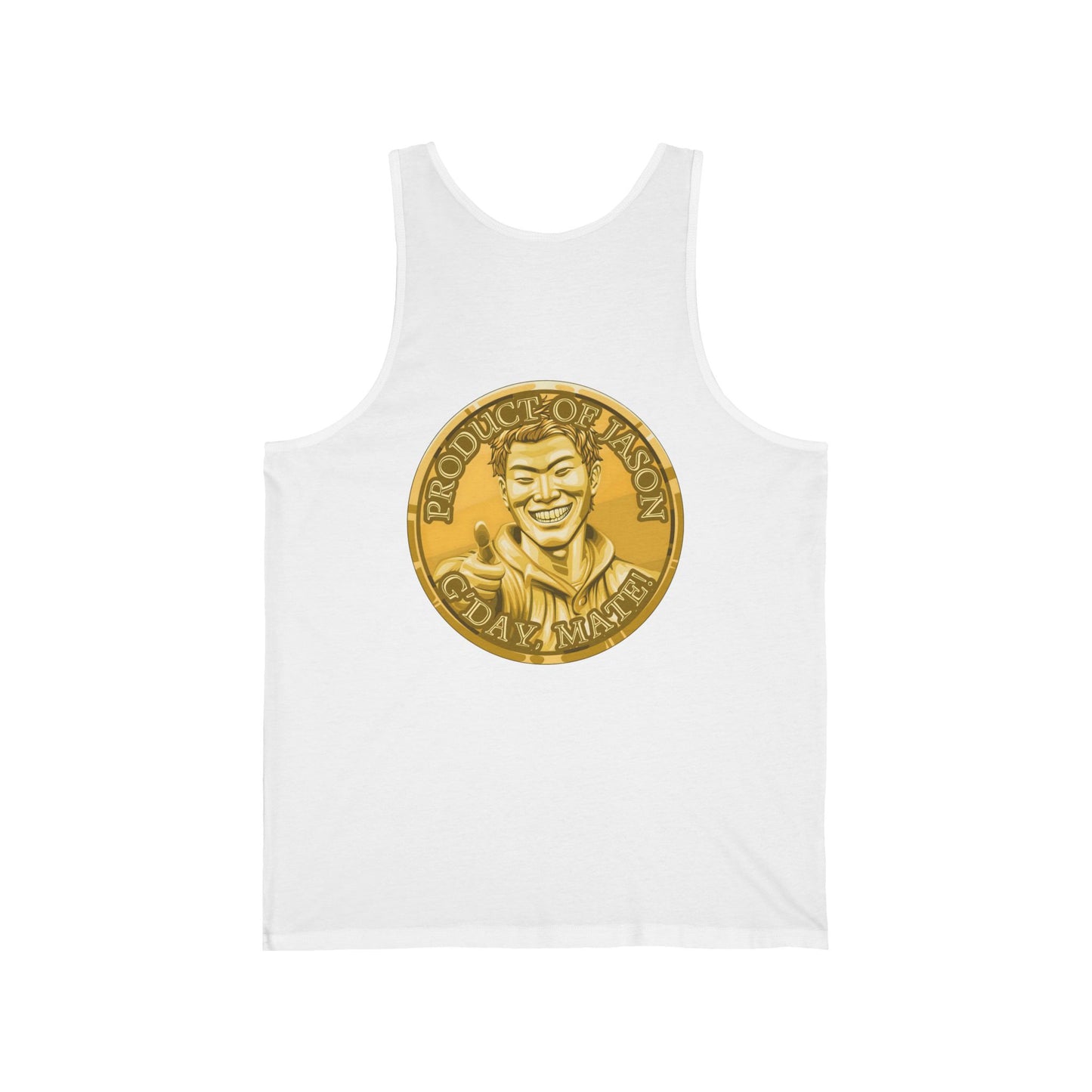 Gold Spirit Coin I Went to a Magical Alternate Universe and All I Got was Vast Cosmic Power Tank Top He Who Fights With Monsters Asano