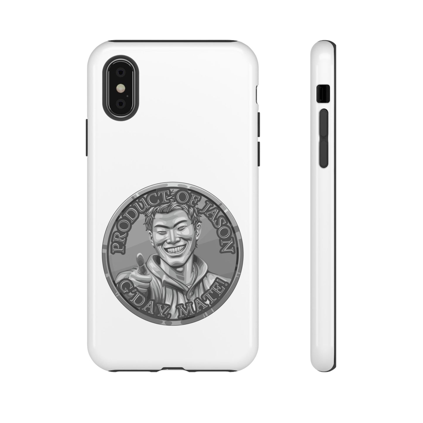 Fan Fiction Silver Spirit Coin PHONE CASE
