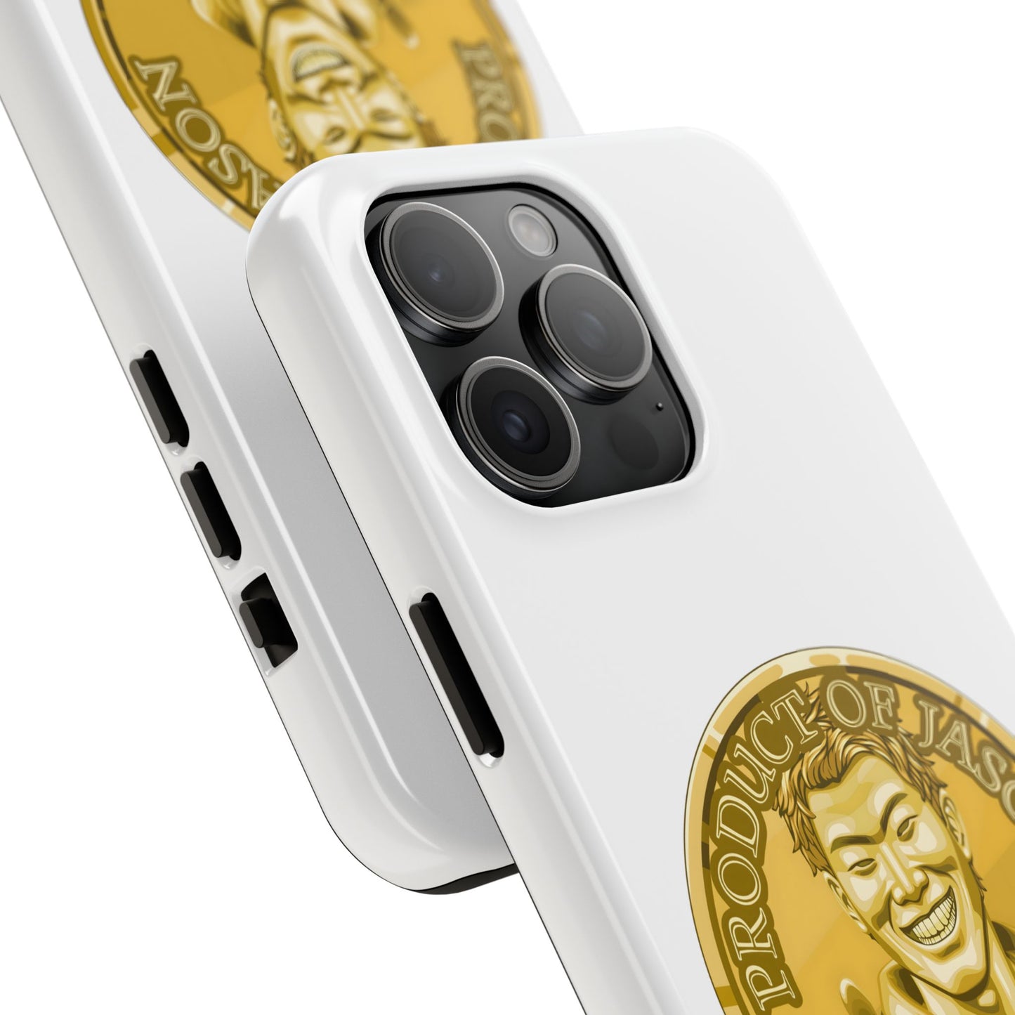 iPhone and Samsung Gold Spirit Coin Tough Phone Case - Durable Protection