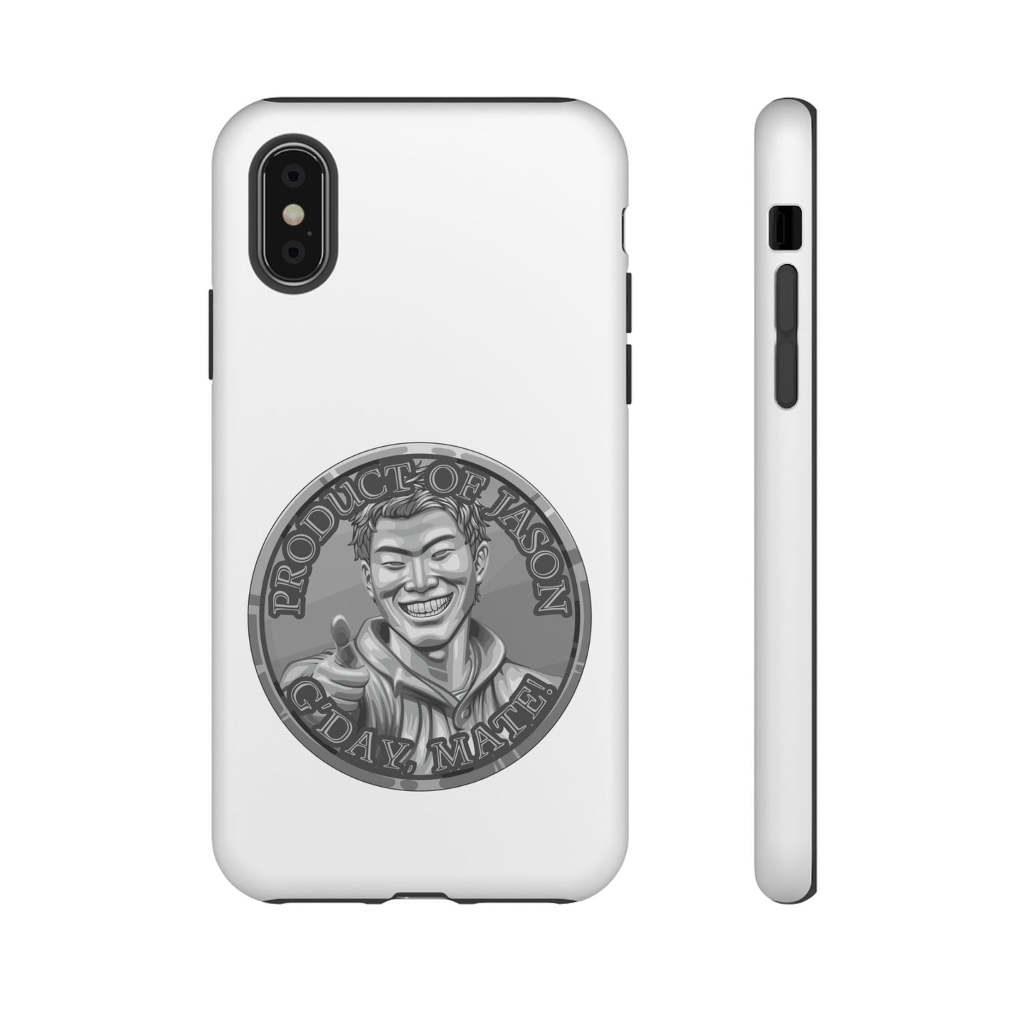 Fan Fiction Silver Spirit Coin PHONE CASE
