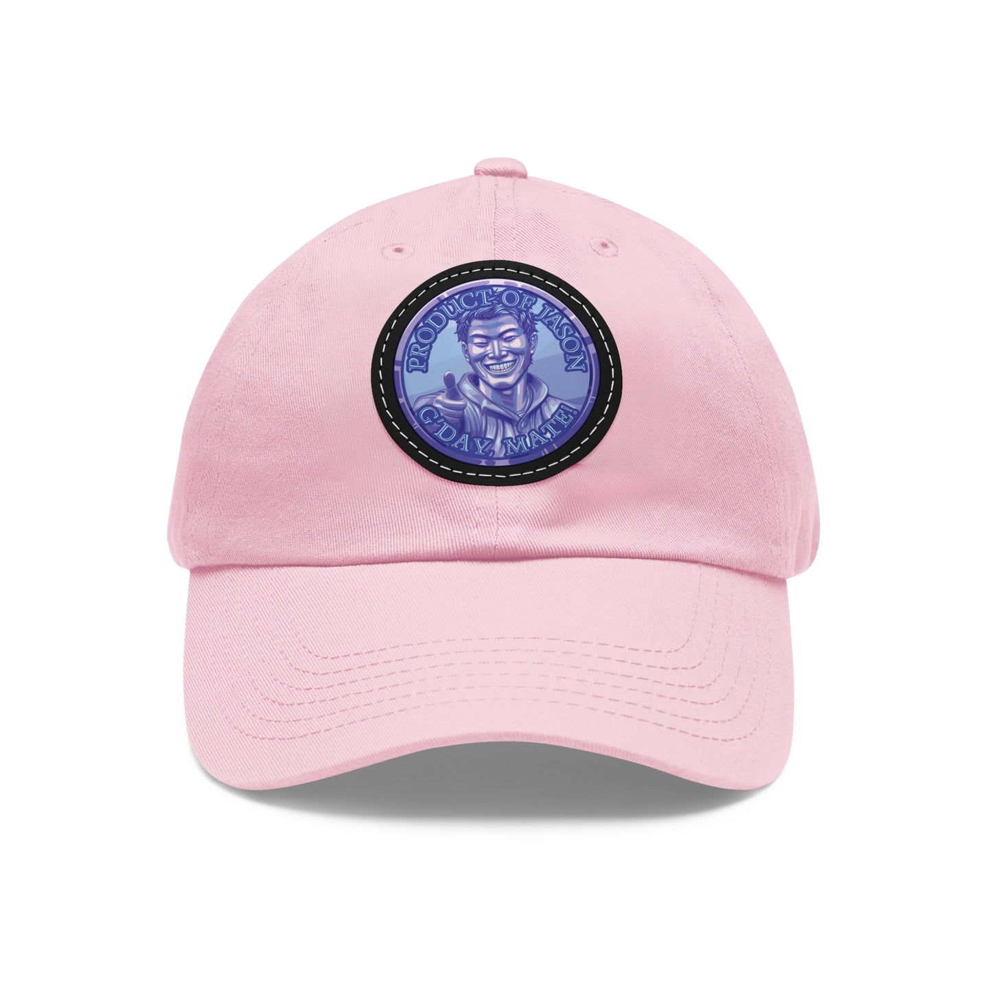 Diamond Spirit Coin Leather Patch Hat of He Who Fights With Monsters Jason Asano Diamond Coin Hat G'day Mate Product of Jason Ha ts