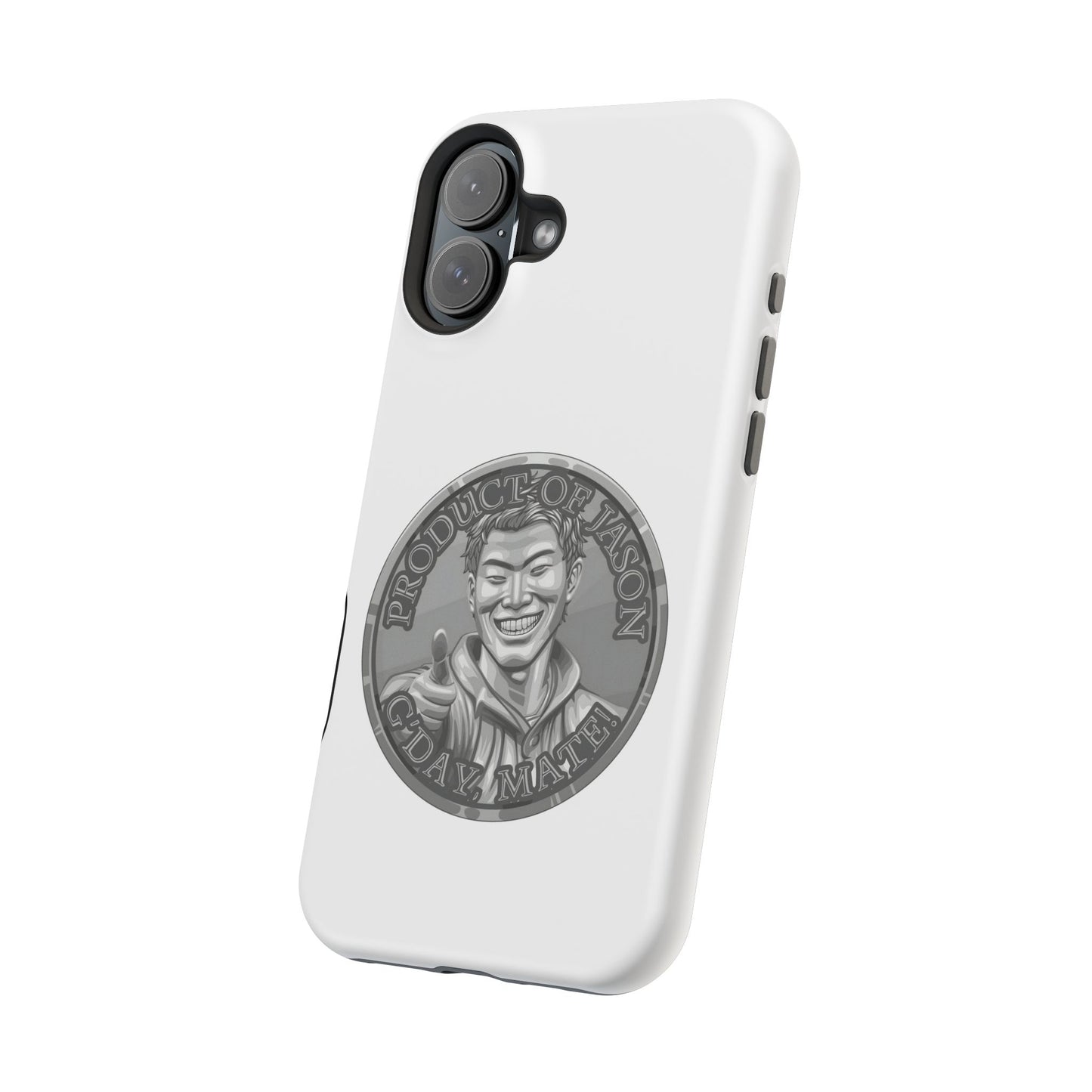 Silver Spirit Coin MagSafe Magnetic Tough Case