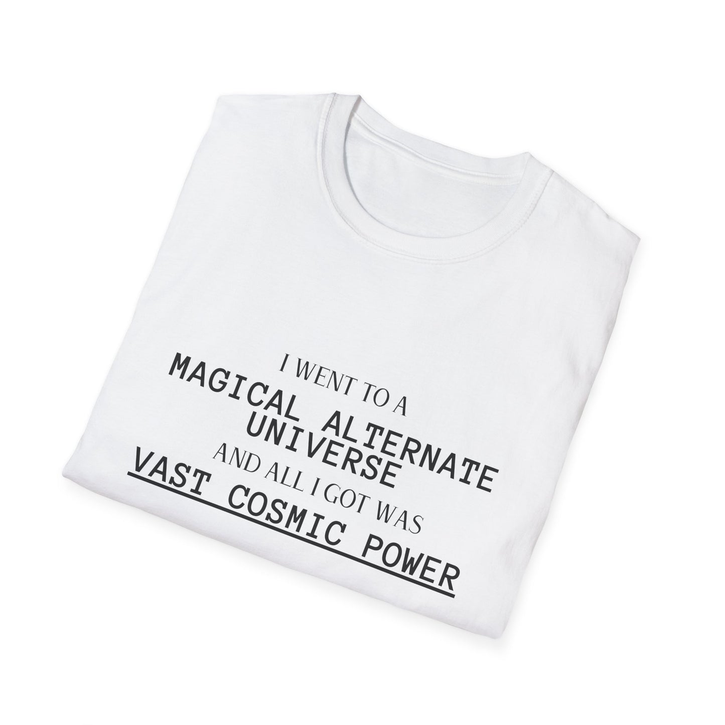 He Who Fights With Monsters Fan Fiction T-Shirt Gold Rank I went to a MAGICAL ALTERNATE UNIVERSE and all I got was vast cosmic power