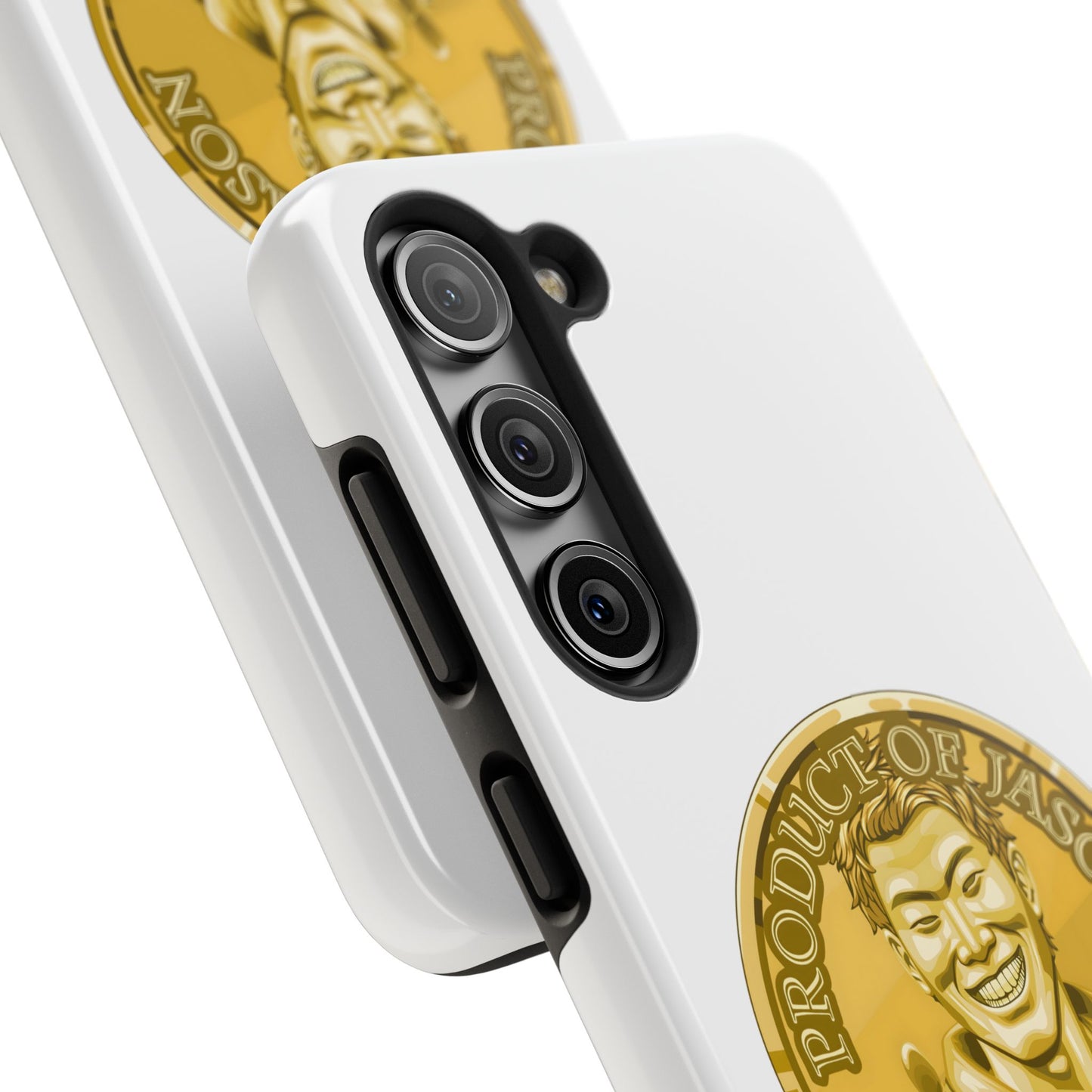 iPhone and Samsung Gold Spirit Coin Tough Phone Case - Durable Protection