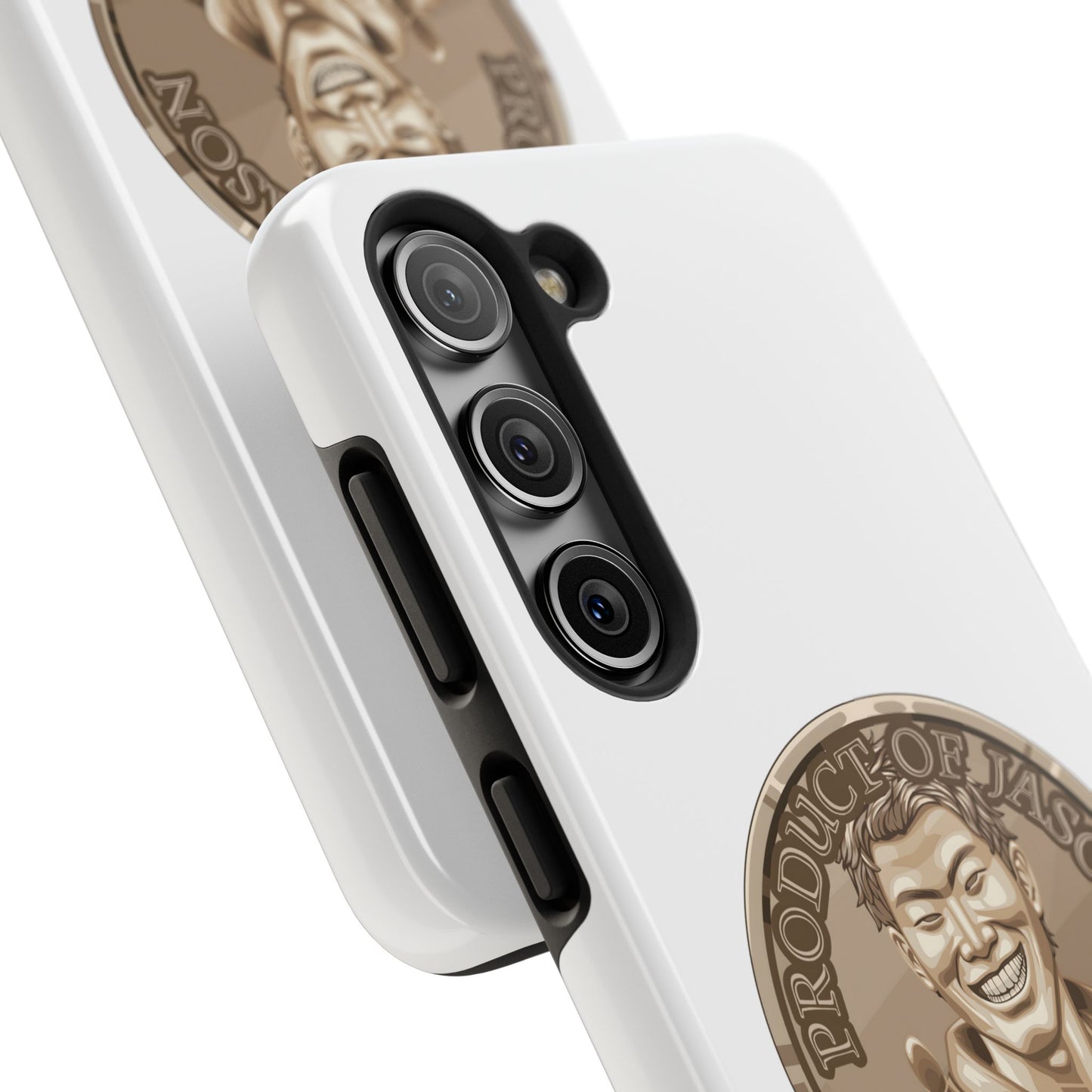 iPhone and Samsung Bronze Spirit Coin Tough Phone Case - Durable Protection