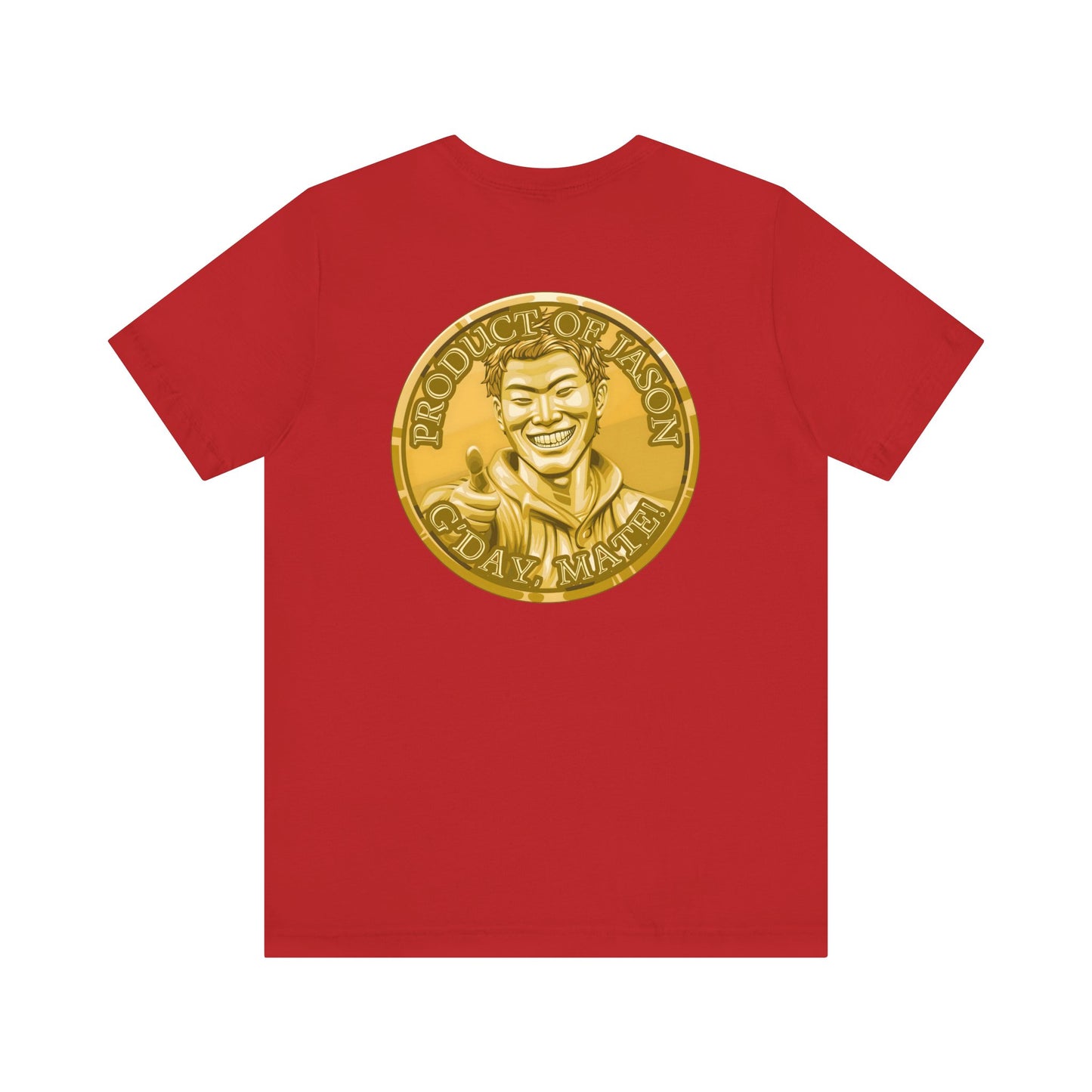 Gold Spirit Coin I Went to a Magical Alternate Universe and All I Got was Vast Cosmic Power T-Shirt He Who Fights With Monsters Asano