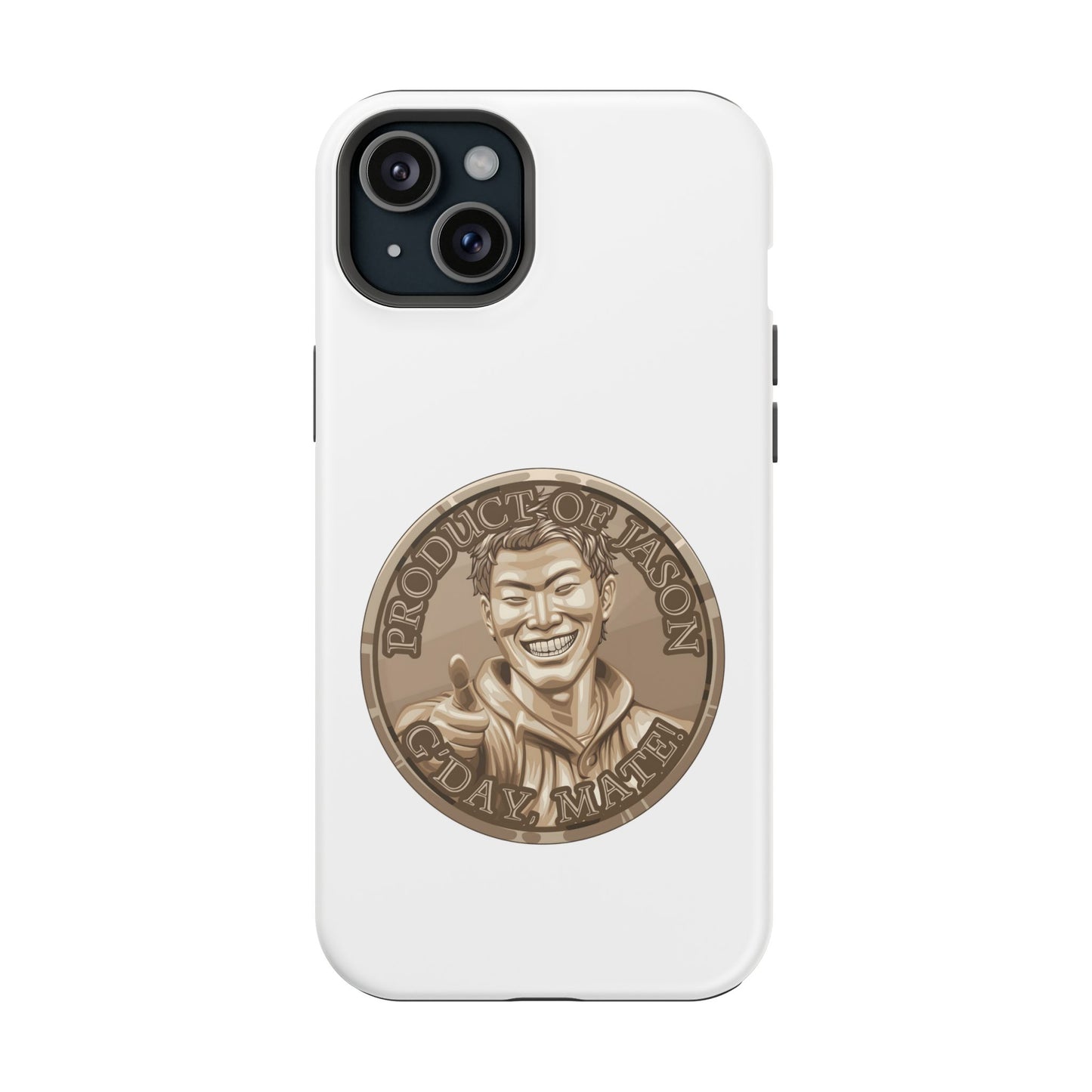 Bronze Spirit Coin MagSafe Magnetic Tough Case
