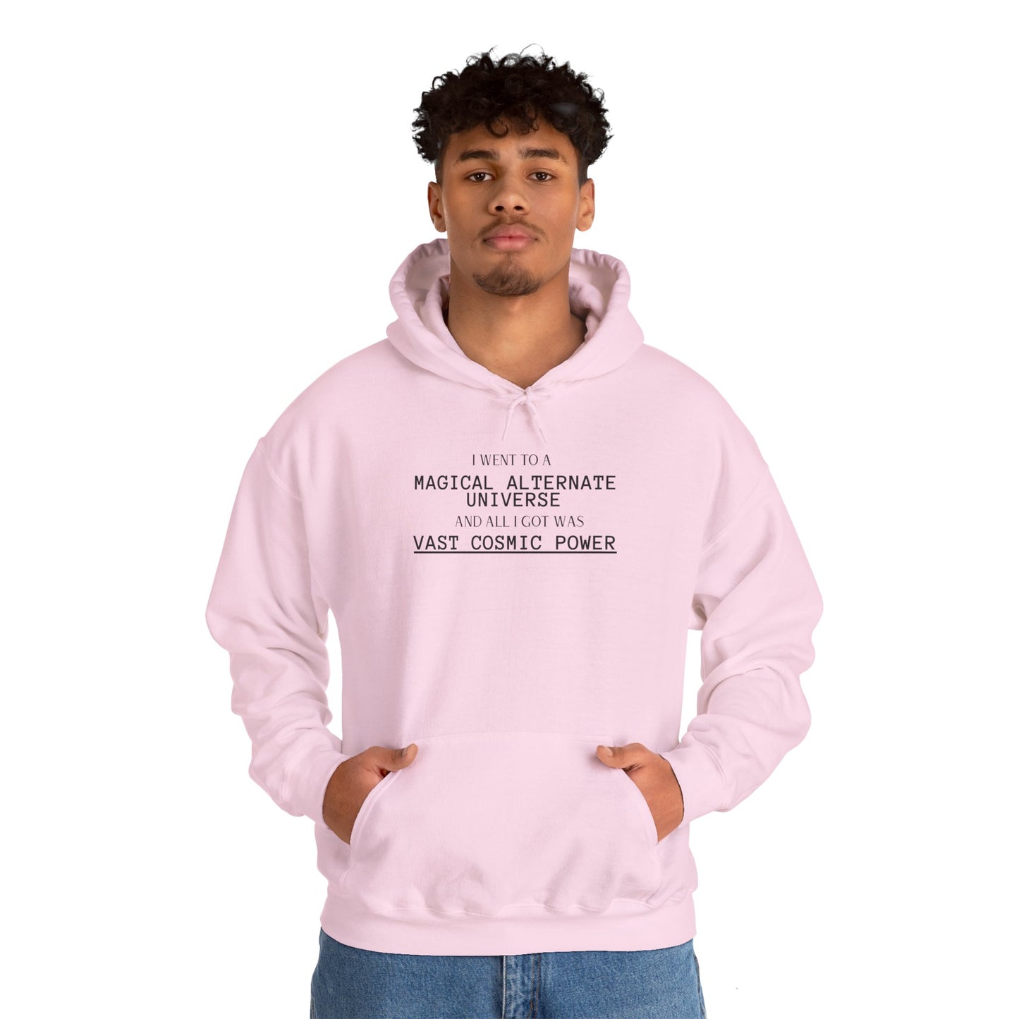Silver Rank He Who Fights With Monsters Fan Fiction Hoodie I went to a MAGICAL ALTERNATE UNIVERSE and all I got was Vast Cosmic Power