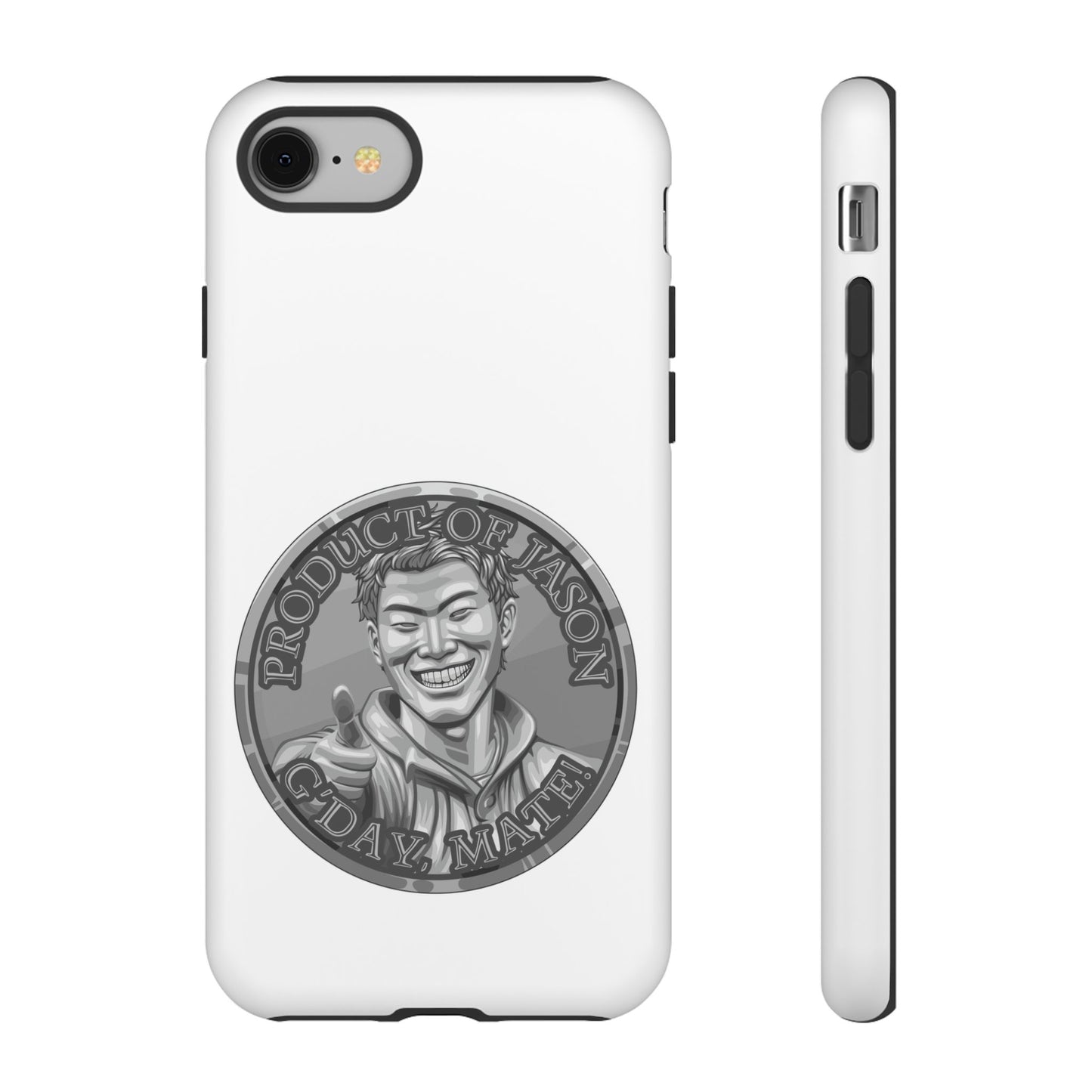 Fan Fiction Silver Spirit Coin PHONE CASE