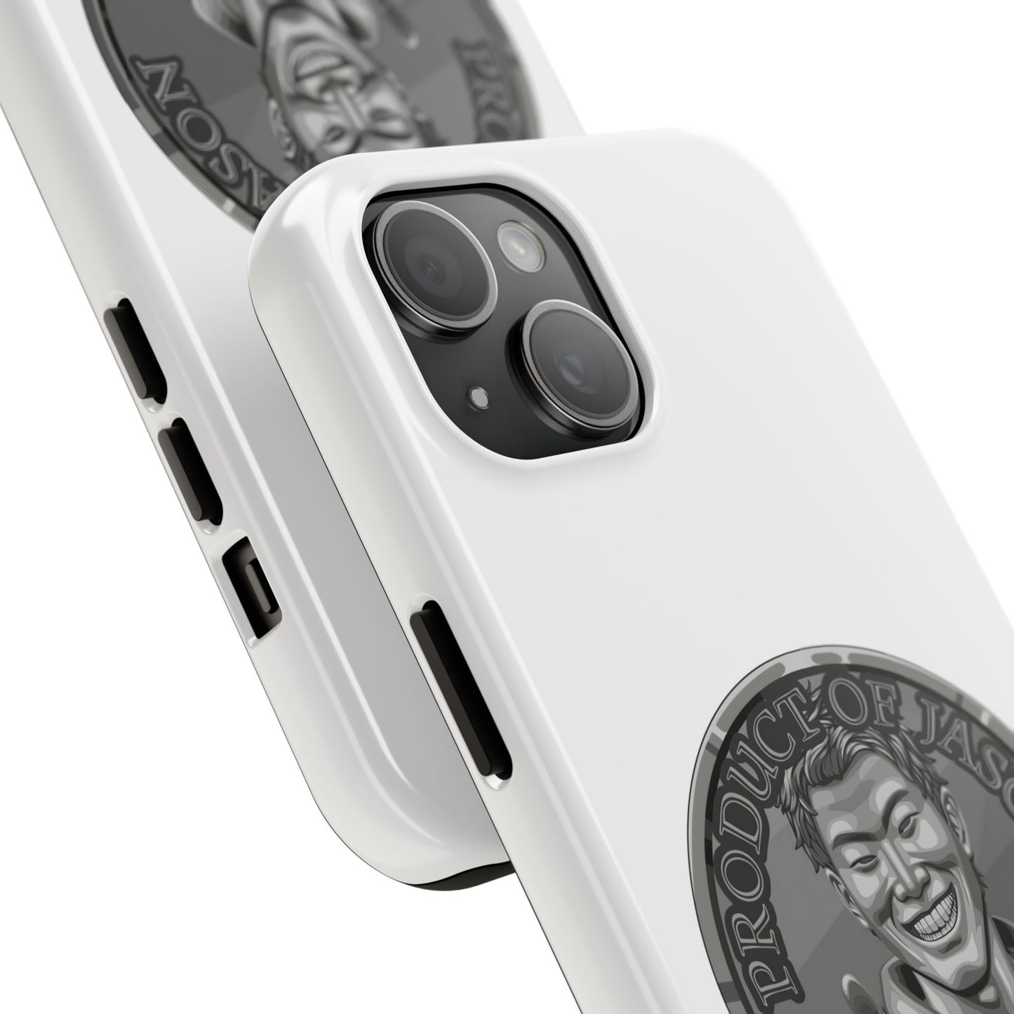 iPhone and Samsung Iron Spirit Coin Tough Phone Case - Durable Protection