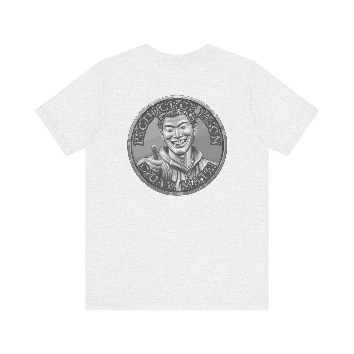 Silver Spirit Coin I Went to a Magical Alternate Universe and All I Got was Vast Cosmic Power T-Shirt He Who Fights With Monsters Asano