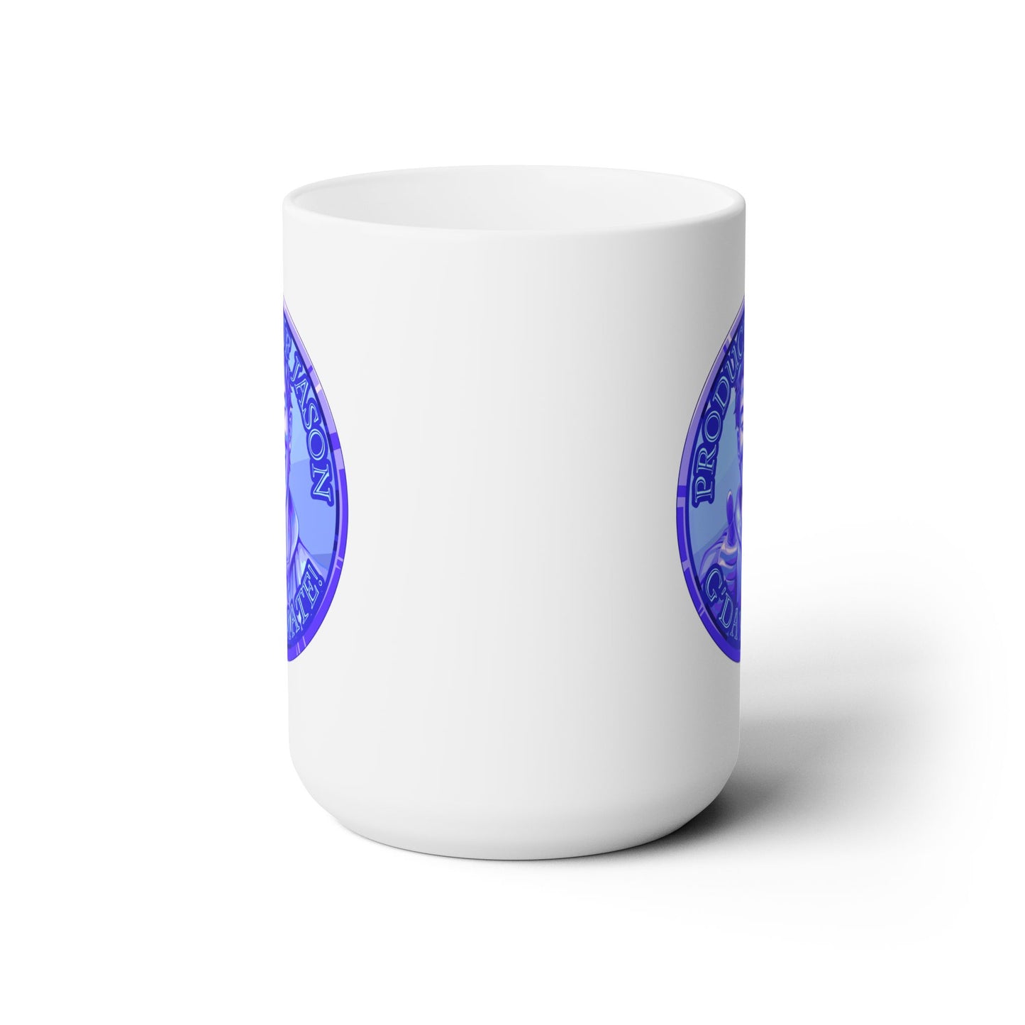 Diamond Spirit Coin 15 oz Coffee Mug of He Who Fights With Monsters Jason Asano Iron Coin Coffee Mug G'day Mate Product of Jason Coffee Mug