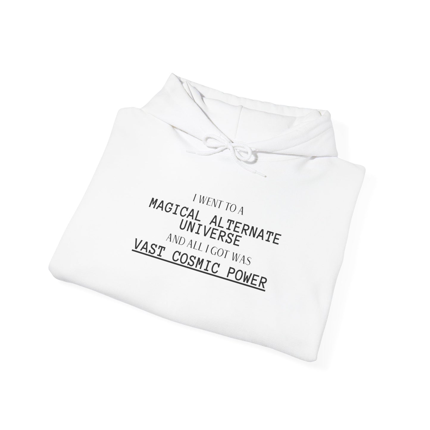 Silver Rank He Who Fights With Monsters Fan Fiction Hoodie I went to a MAGICAL ALTERNATE UNIVERSE and all I got was Vast Cosmic Power