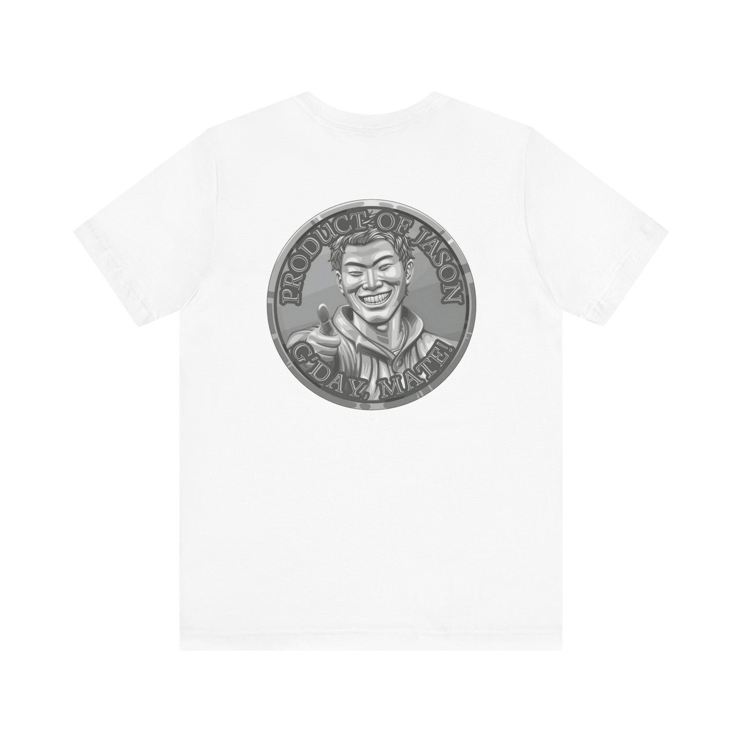 Silver Spirit Coin I Went to a Magical Alternate Universe and All I Got was Vast Cosmic Power T-Shirt He Who Fights With Monsters Asano