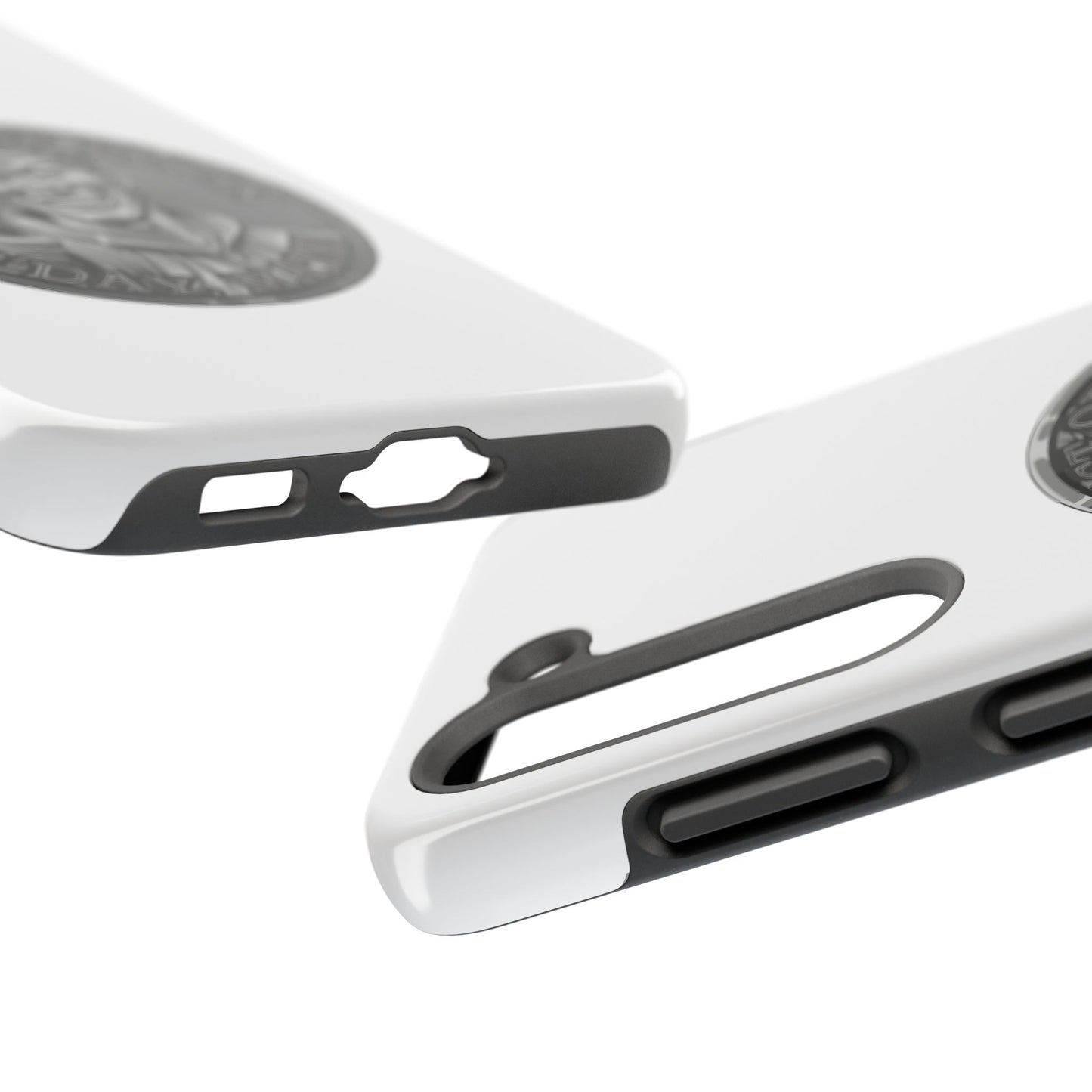 iPhone and Samsung Iron Spirit Coin Tough Phone Case - Durable Protection