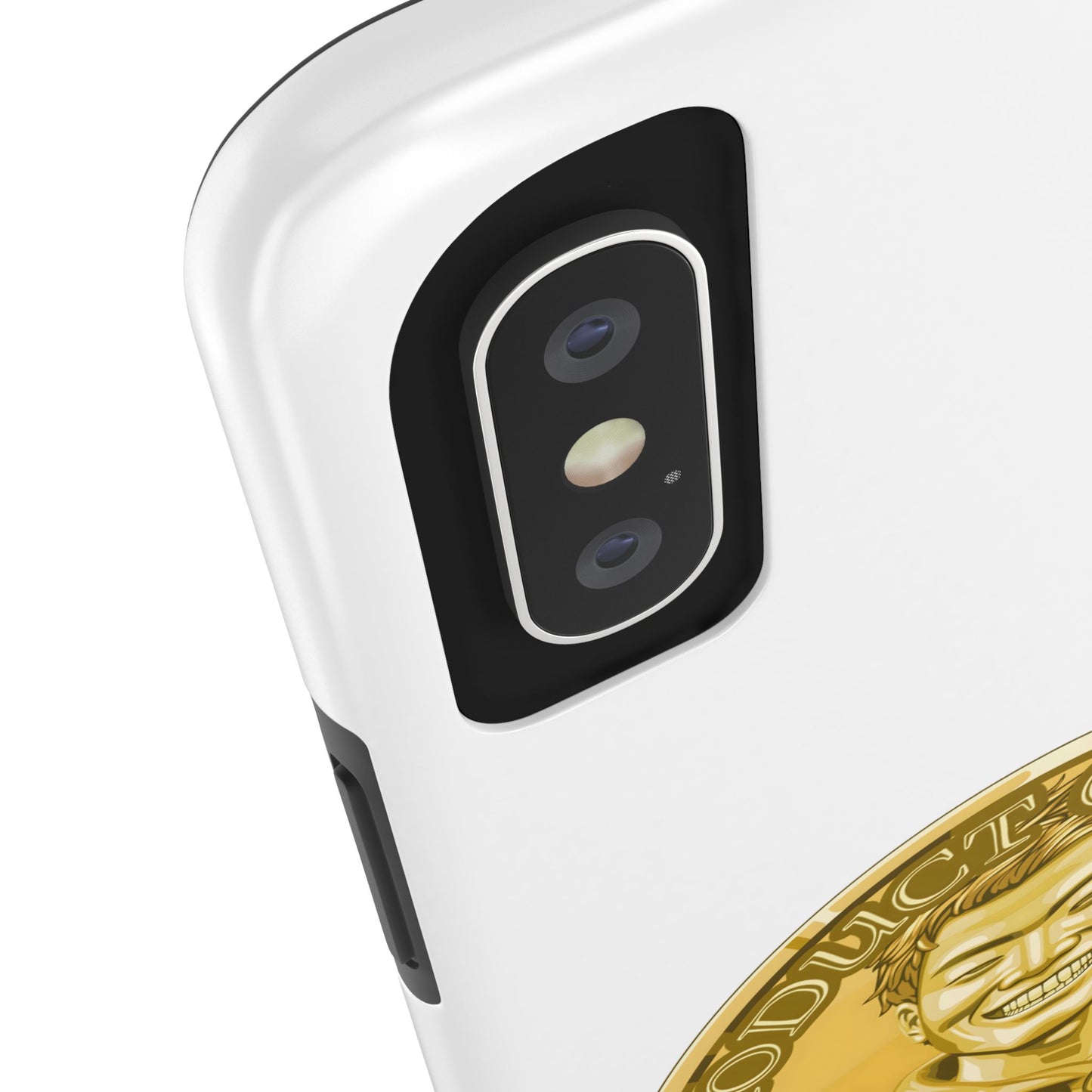 iPhone and Samsung Gold Spirit Coin Tough Phone Case - Durable Protection