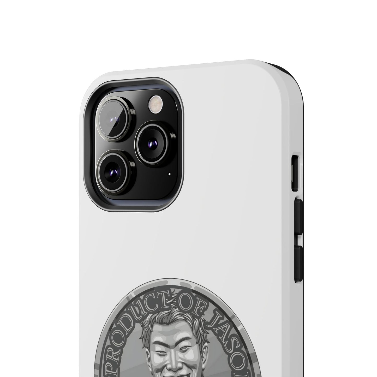 iPhone and Samsung Silver Spirit Coin Tough Phone Case - Durable Protection