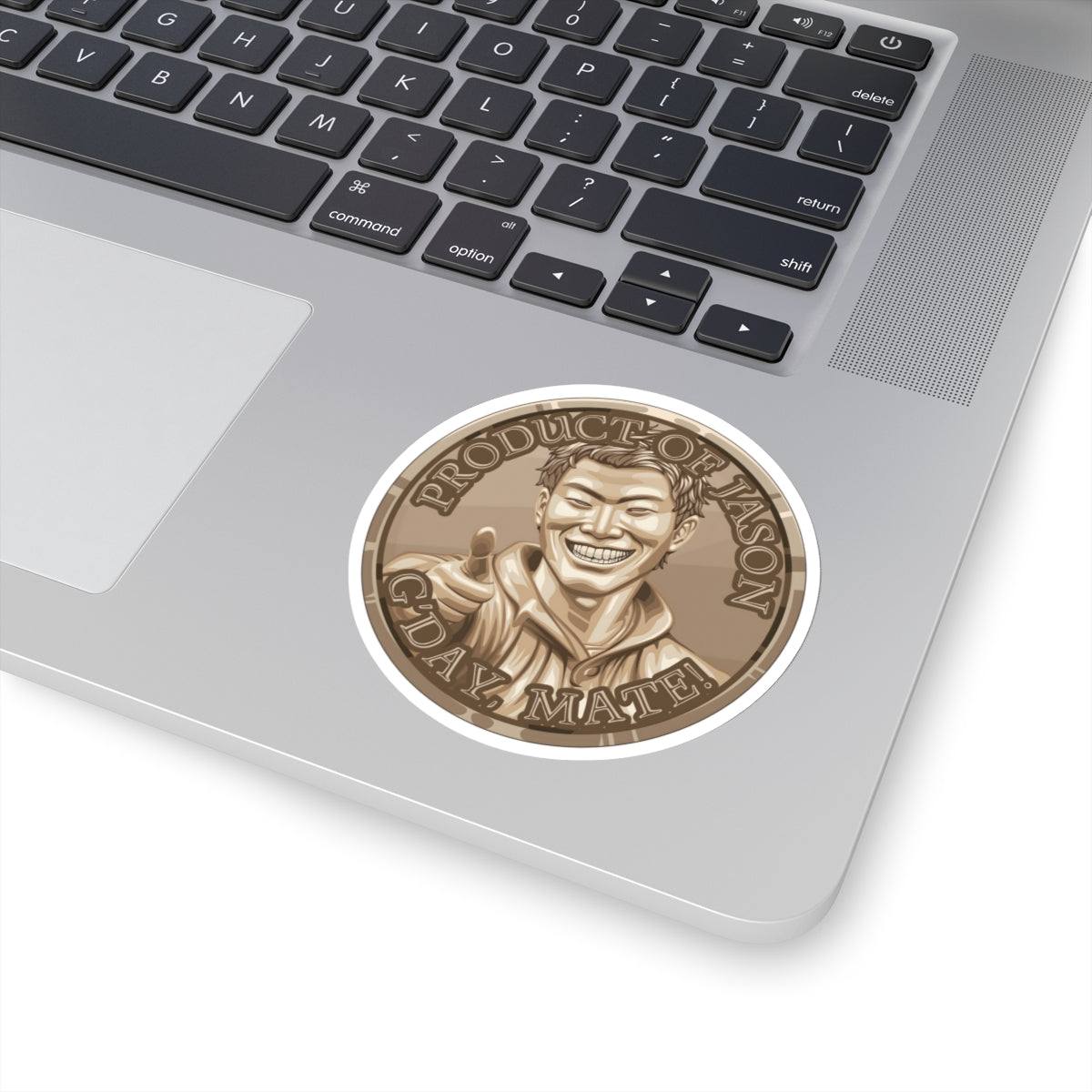 (Indoor) Bronze Spirit Coin Sticker of He Who Fights With Monsters Jason Asano Bronze Coin Sticker G'day Mate Product of Jason Sticker Bronze Rank