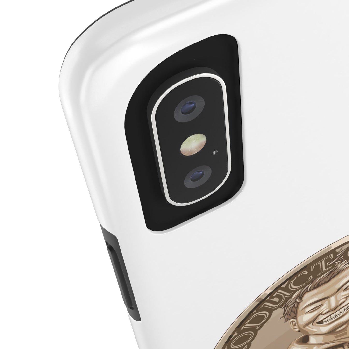 iPhone and Samsung Bronze Spirit Coin Tough Phone Case - Durable Protection