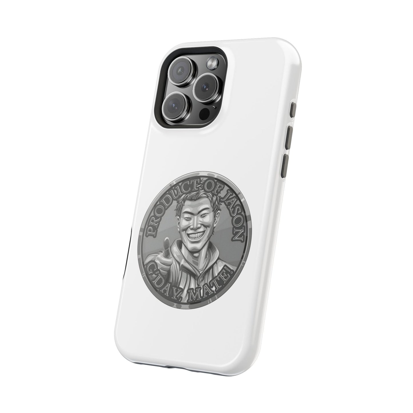 Silver Spirit Coin MagSafe Magnetic Tough Case