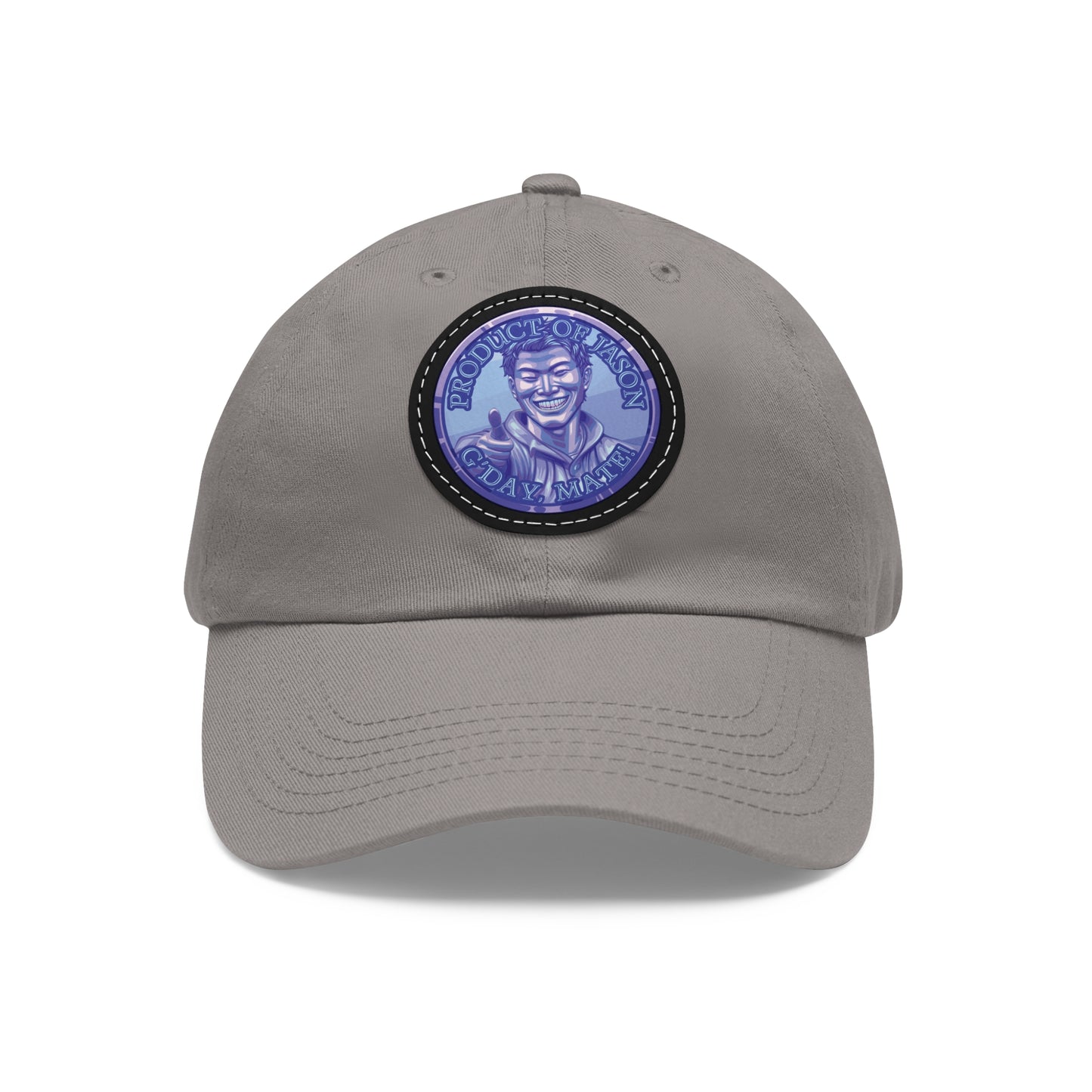 Diamond Spirit Coin Leather Patch Hat of He Who Fights With Monsters Jason Asano Diamond Coin Hat G'day Mate Product of Jason Ha ts