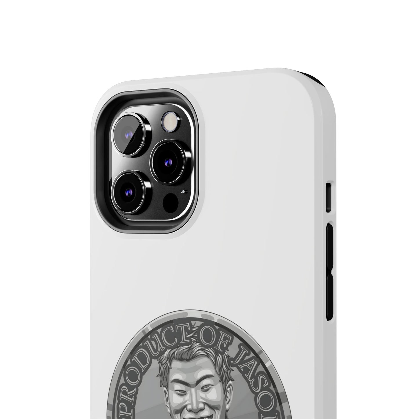 iPhone and Samsung Silver Spirit Coin Tough Phone Case - Durable Protection