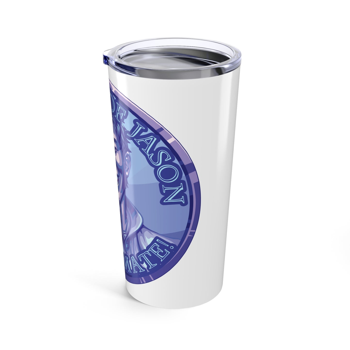 Diamond Spirit Coin Tumbler 20oz of He Who Fights With Monsters Jason Asano Diamond Coin Tumbler G'day Mate Product of Jason Tumbler