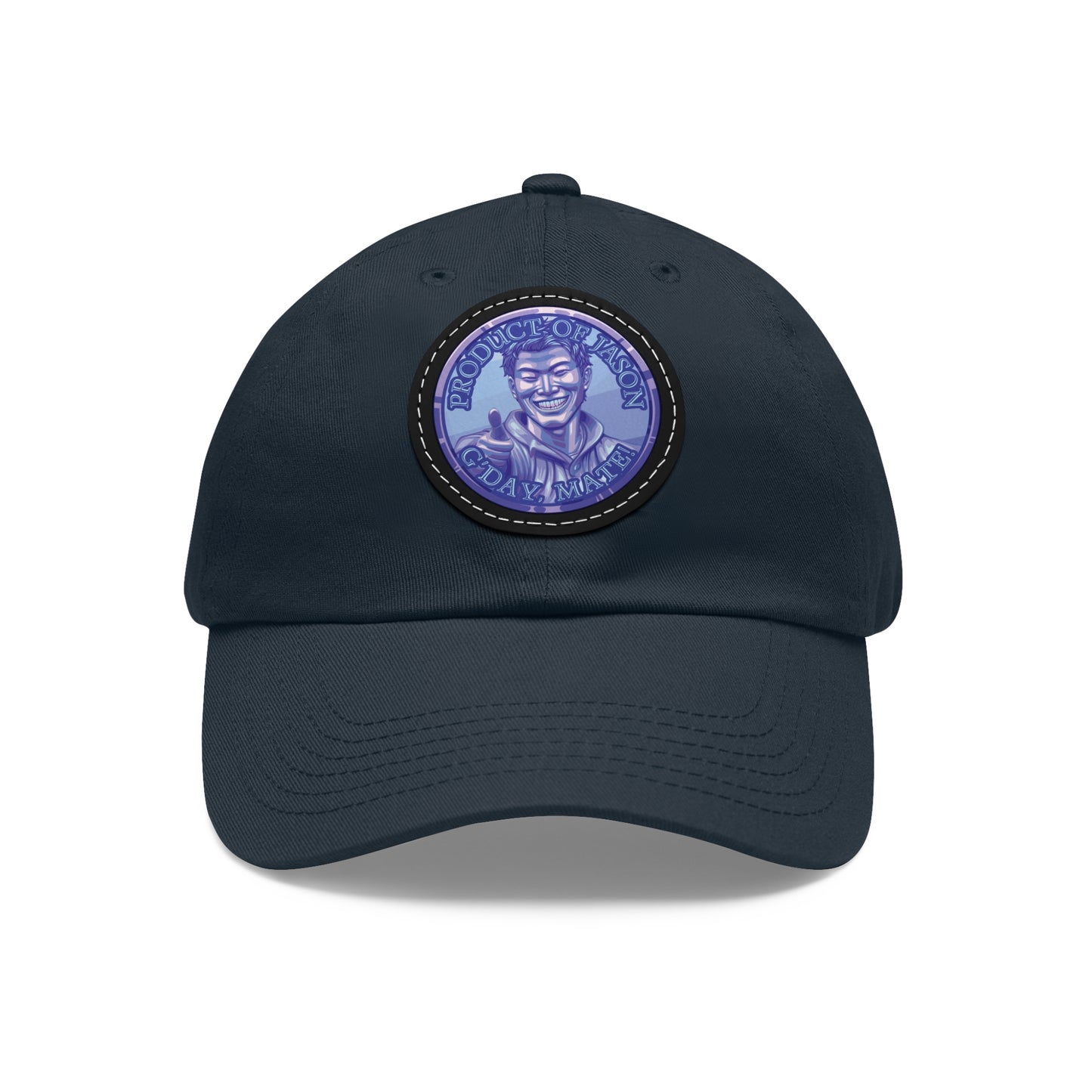 Diamond Spirit Coin Leather Patch Hat of He Who Fights With Monsters Jason Asano Diamond Coin Hat G'day Mate Product of Jason Ha ts