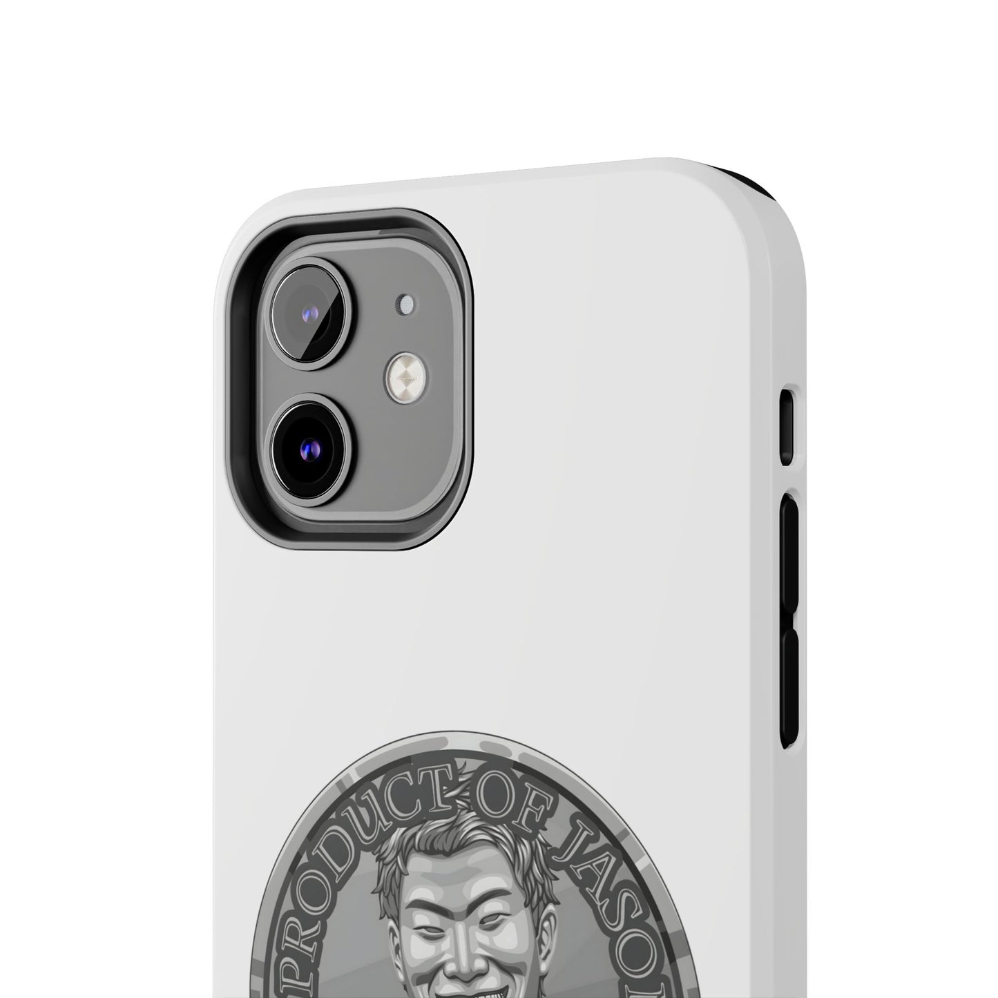iPhone and Samsung Silver Spirit Coin Tough Phone Case - Durable Protection