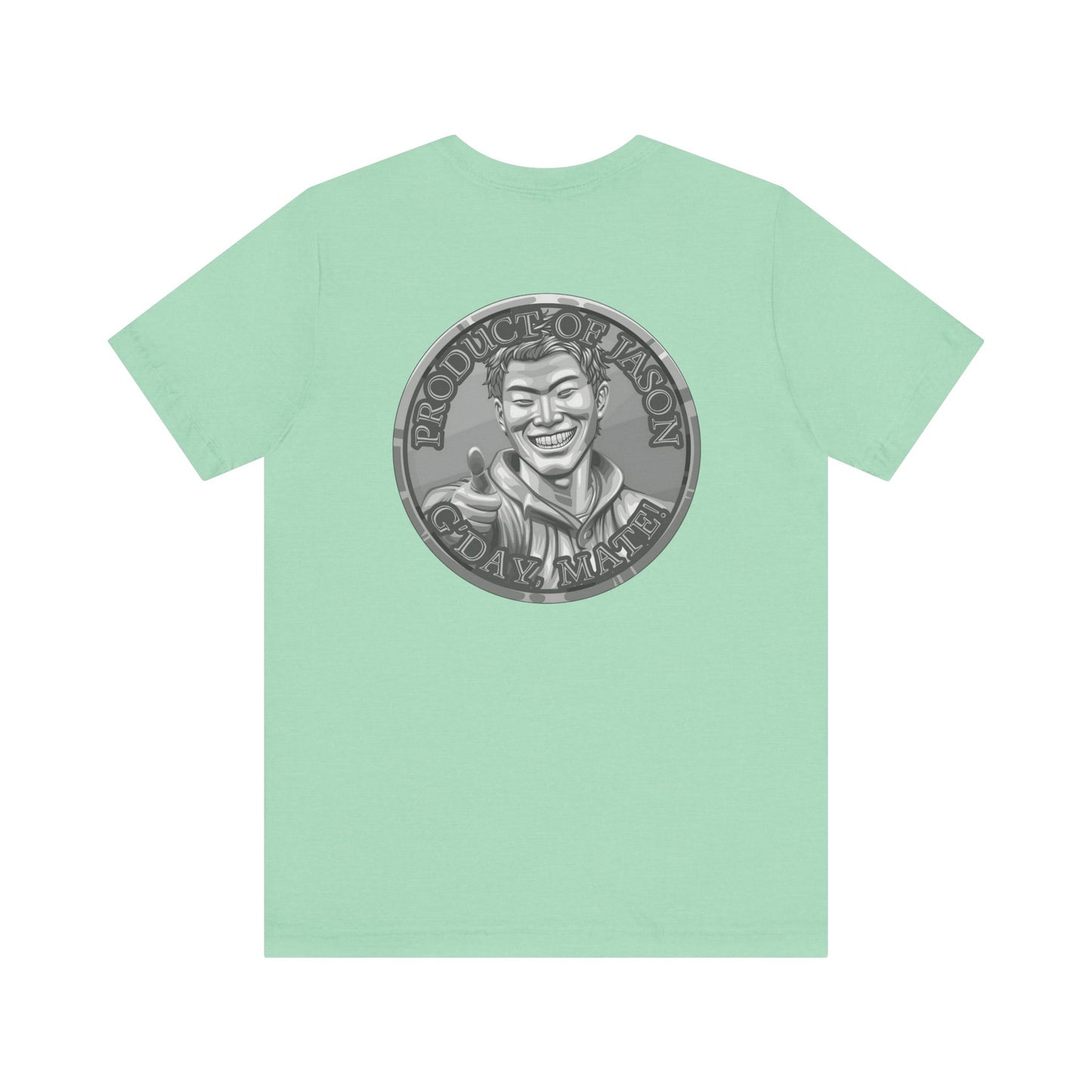 Silver Spirit Coin I Went to a Magical Alternate Universe and All I Got was Vast Cosmic Power T-Shirt He Who Fights With Monsters Asano