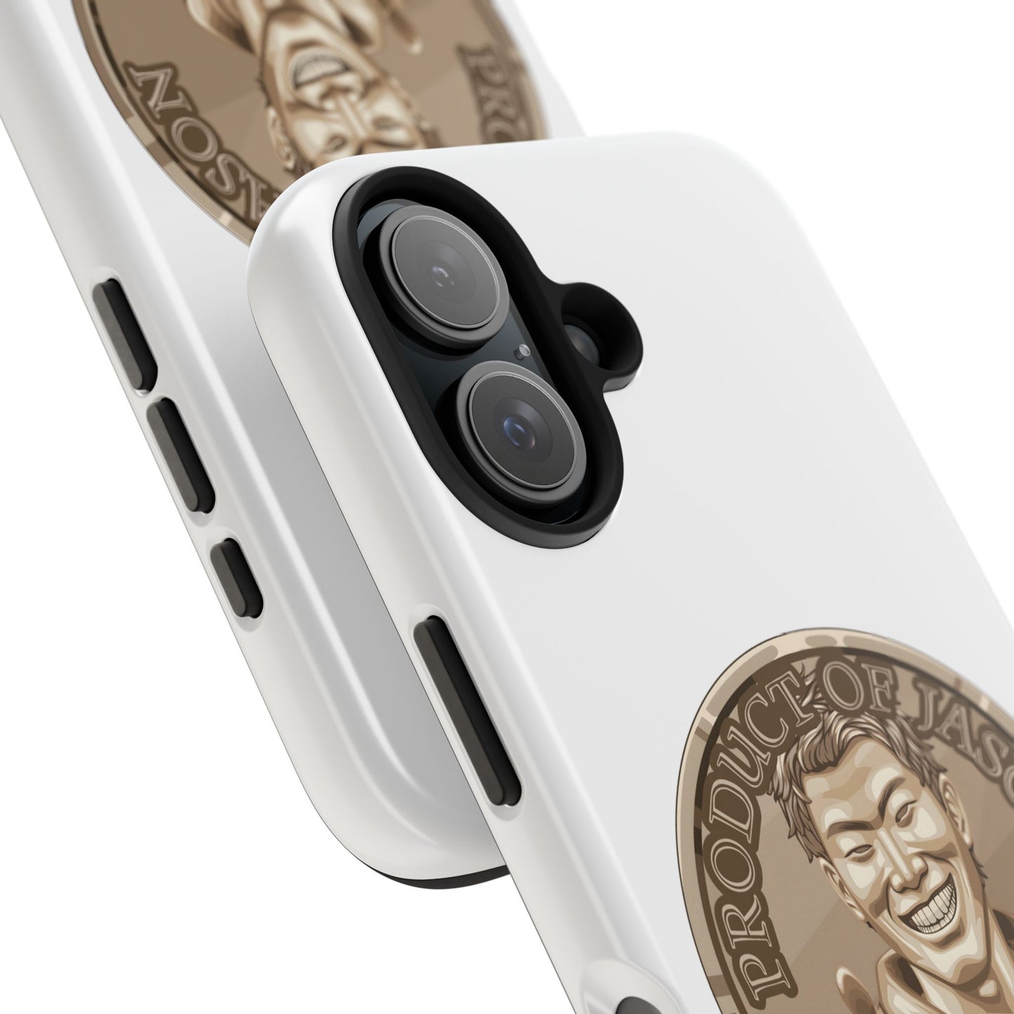 iPhone and Samsung Bronze Spirit Coin Tough Phone Case - Durable Protection