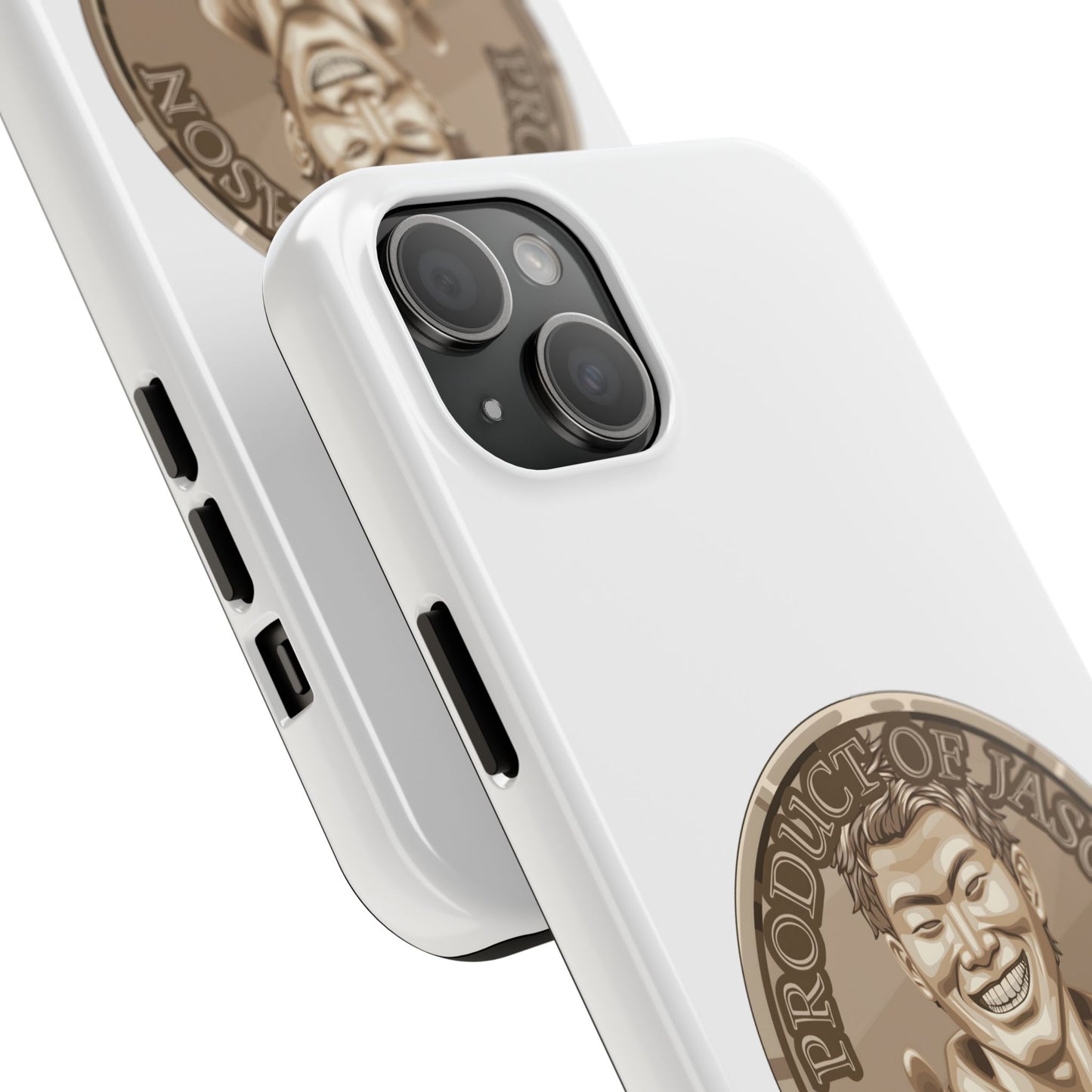 iPhone and Samsung Bronze Spirit Coin Tough Phone Case - Durable Protection