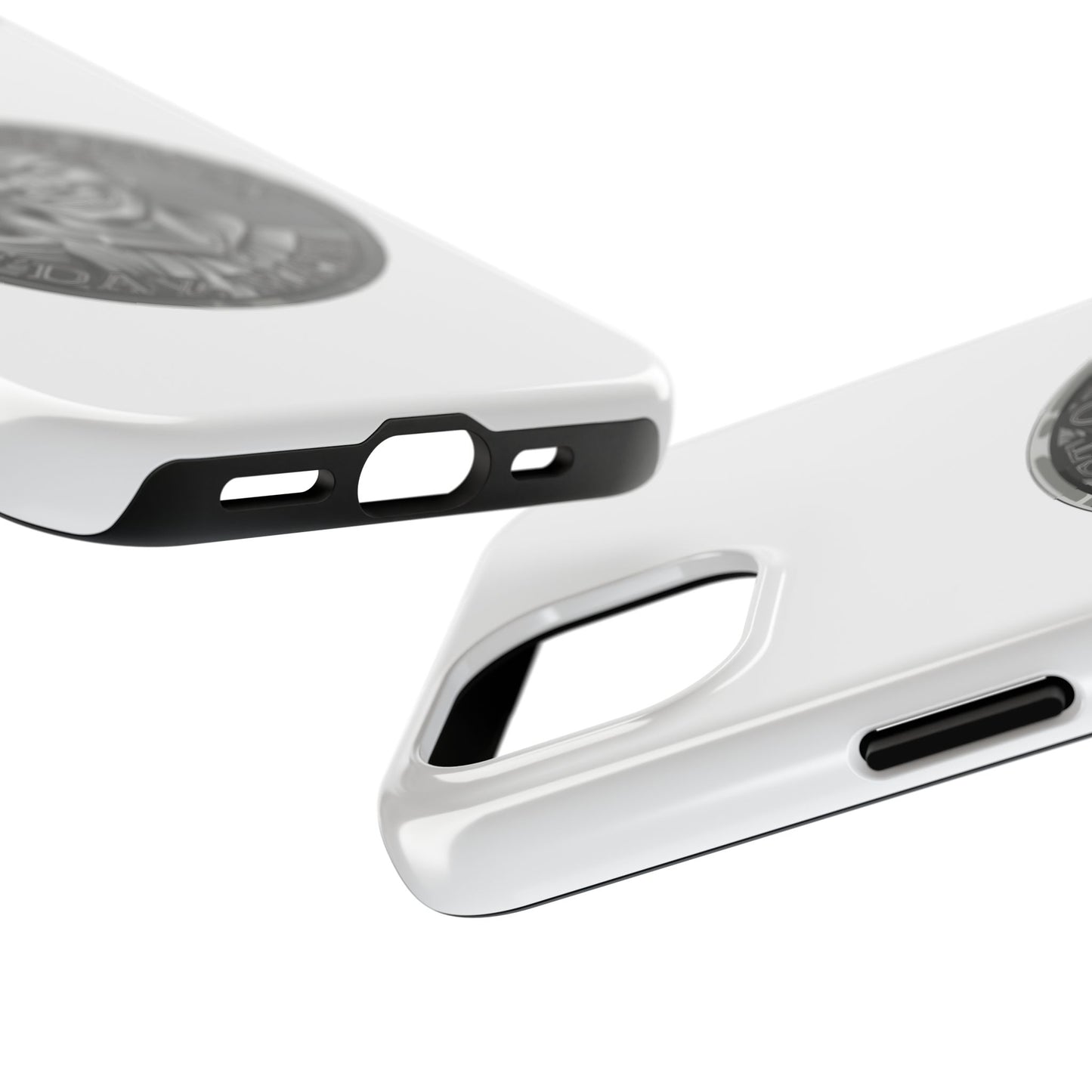 iPhone and Samsung Iron Spirit Coin Tough Phone Case - Durable Protection