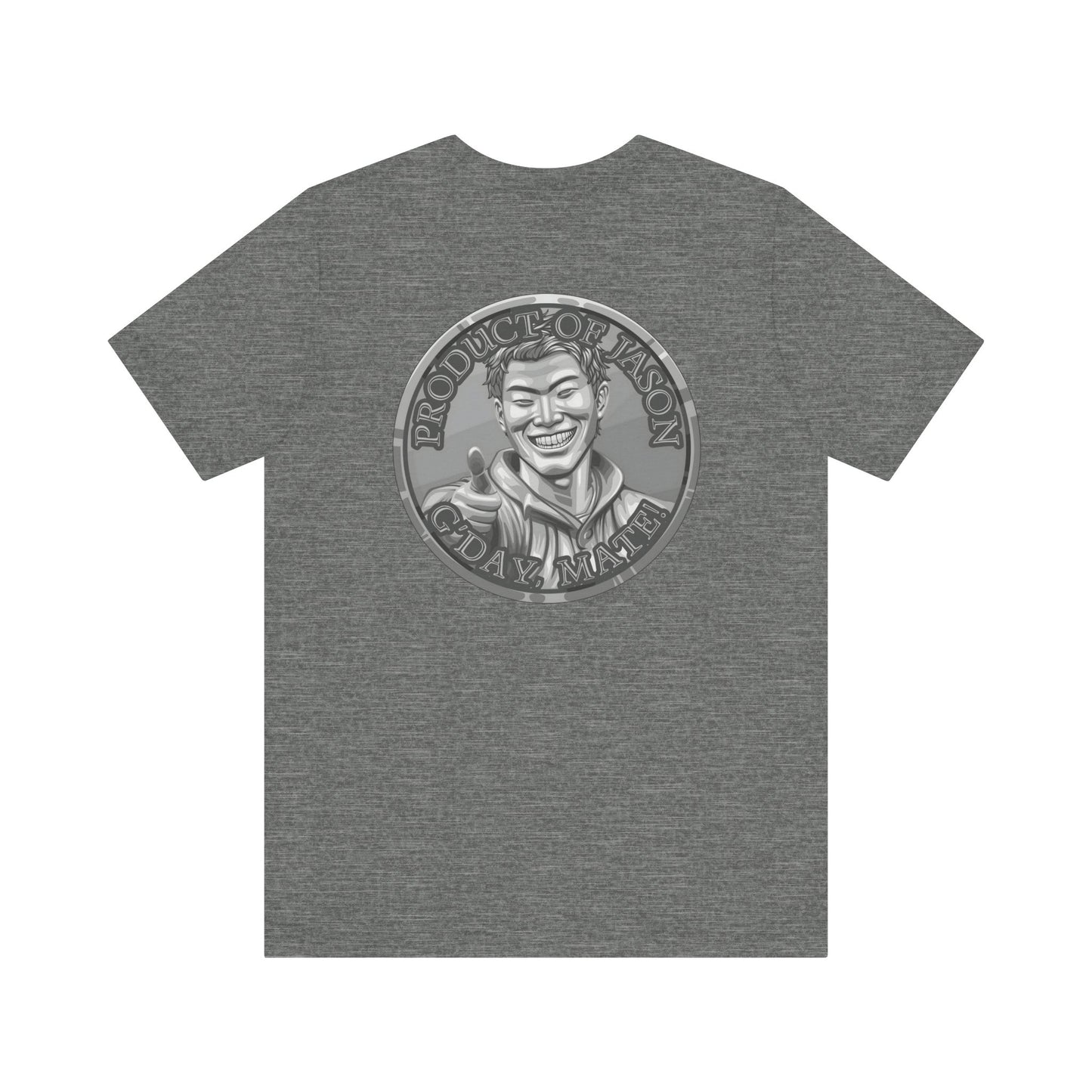Silver Spirit Coin I Went to a Magical Alternate Universe and All I Got was Vast Cosmic Power T-Shirt He Who Fights With Monsters Asano