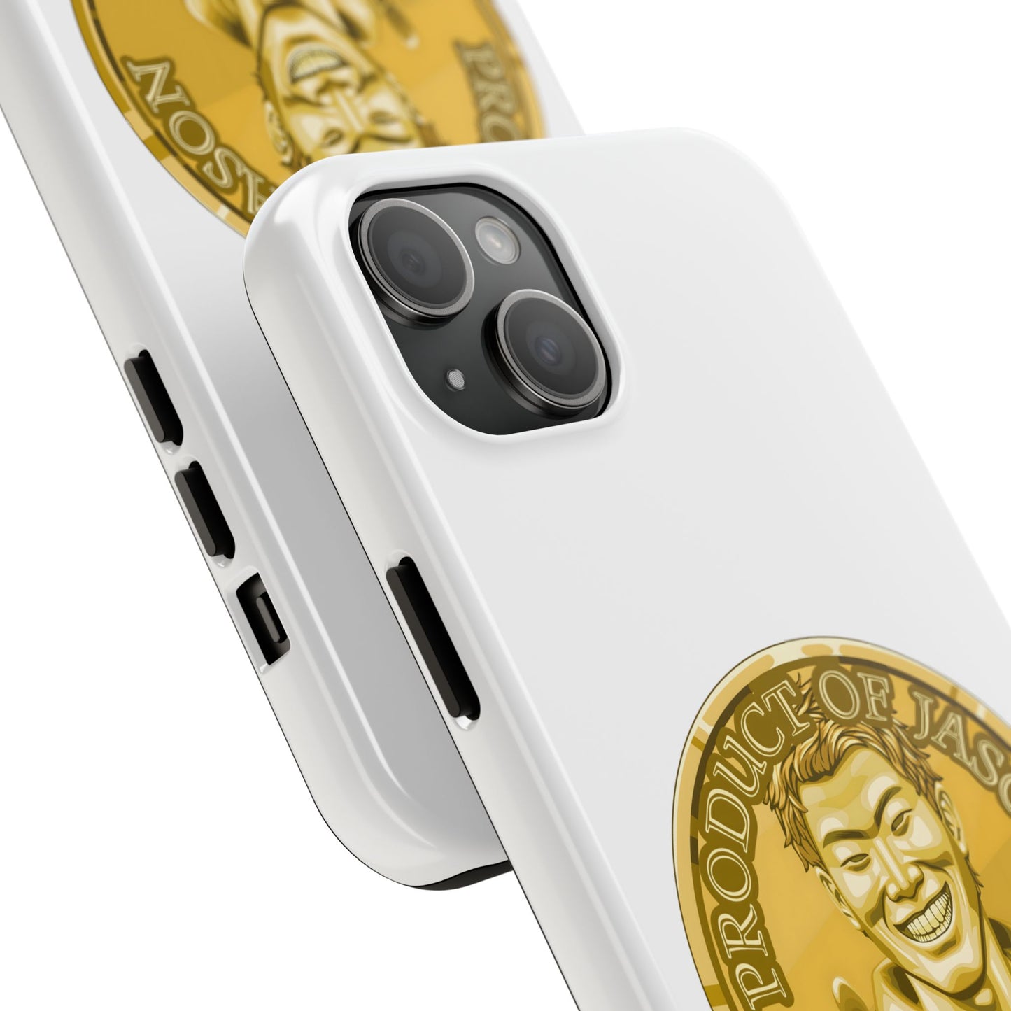 iPhone and Samsung Gold Spirit Coin Tough Phone Case - Durable Protection