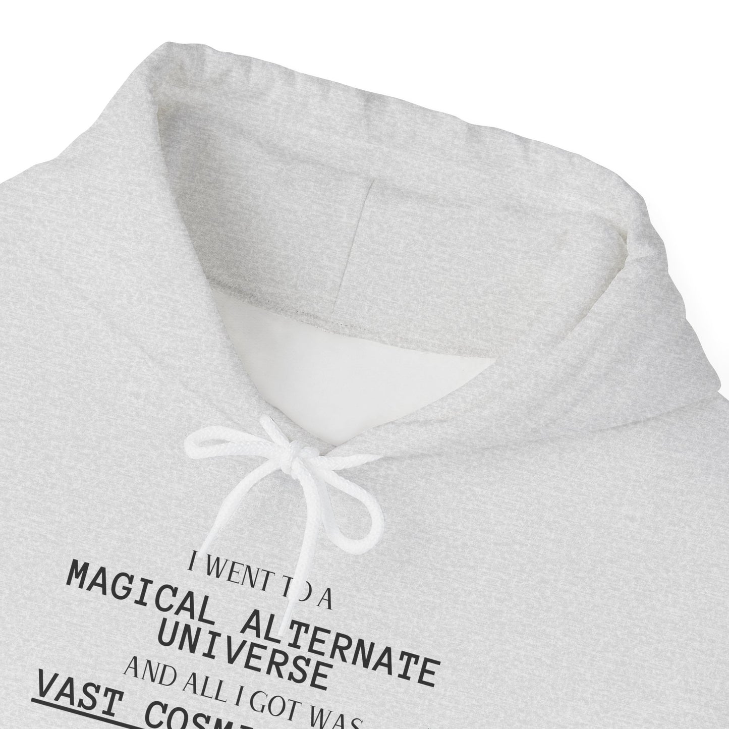 Iron Rank He Who Fights With Monsters Fan Fiction Hoodie I went to a MAGICAL ALTERNATE UNIVERSE and all I got was Vast Cosmic Power